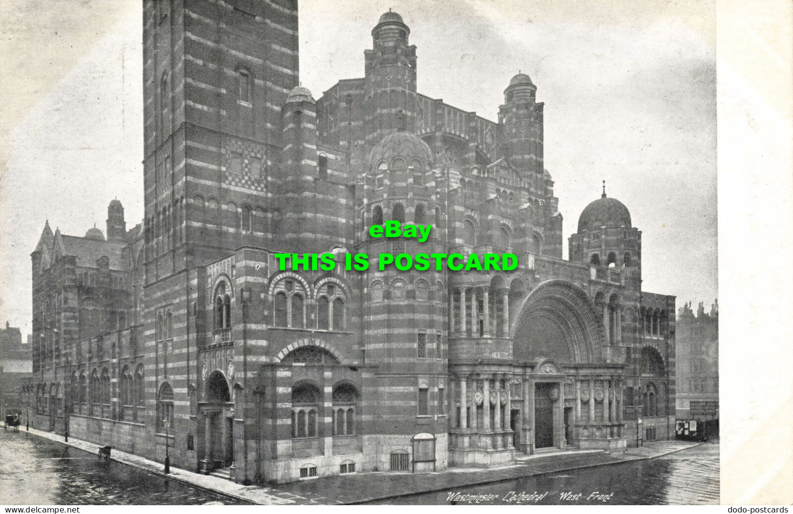 R566484 Westminster Cathedral. West Front. S. B. Bolas - World