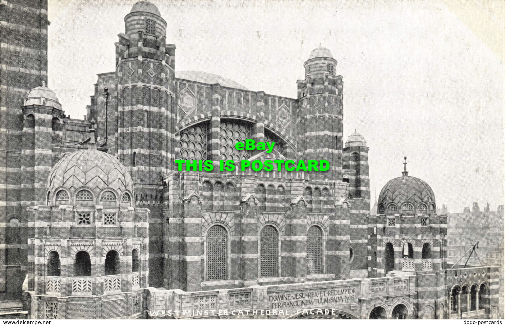 R566485 Westminster Cathedral. Facade. S. B. Bolas - World