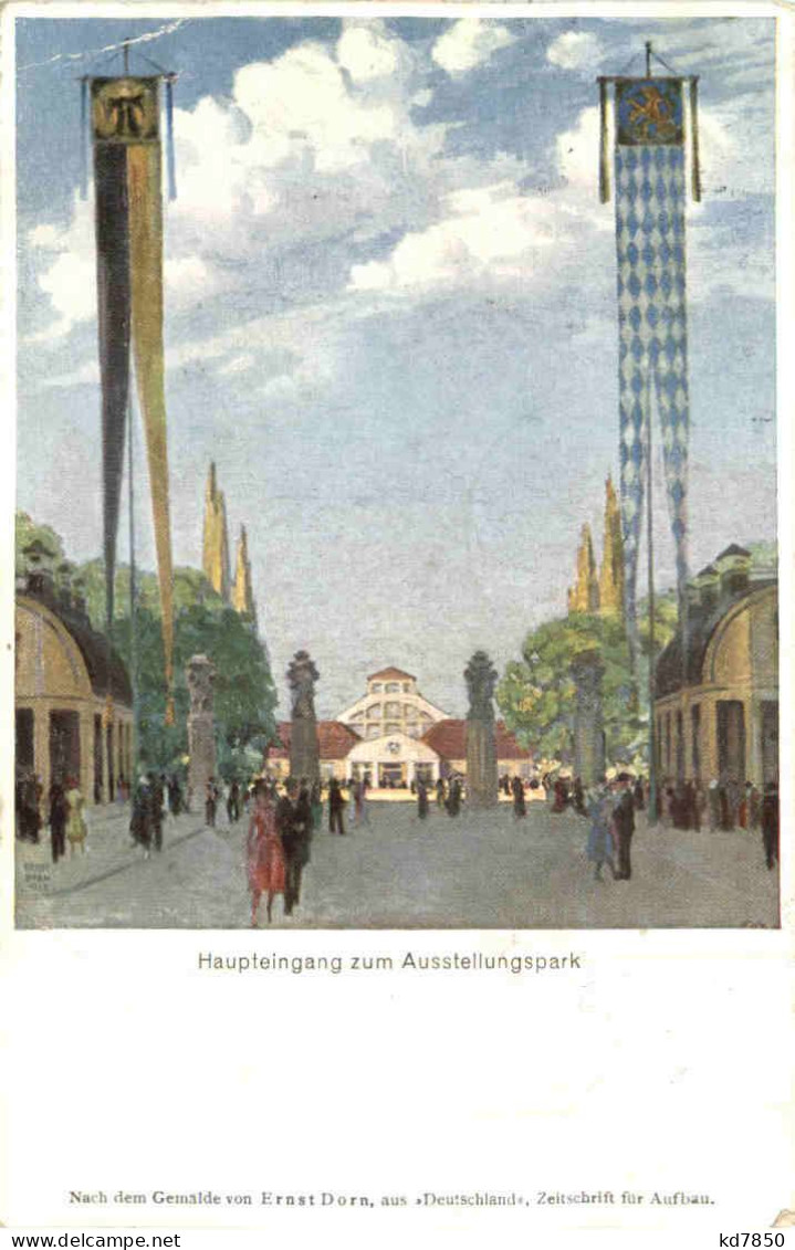 München - Deutsche Gewerbeschau 1922 - Muenchen