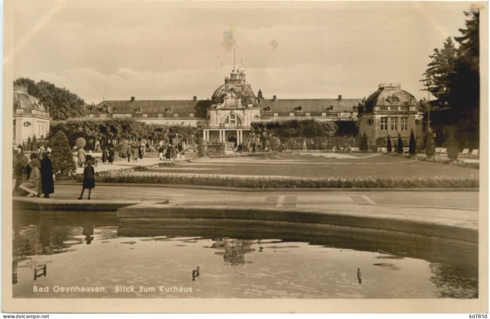 Bad Oeynhausen - Blick Zum Kurhaus - Bad Oeynhausen