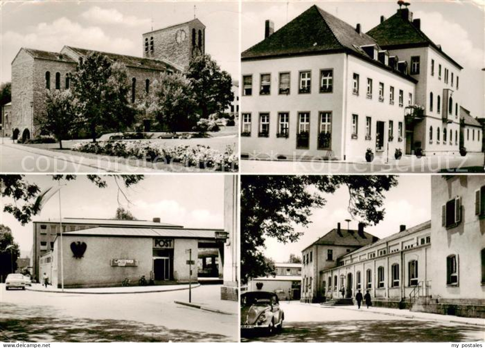 73862557 Treuchtlingen Kath Kirche Post Rathaus Treuchtlingen - Huerth