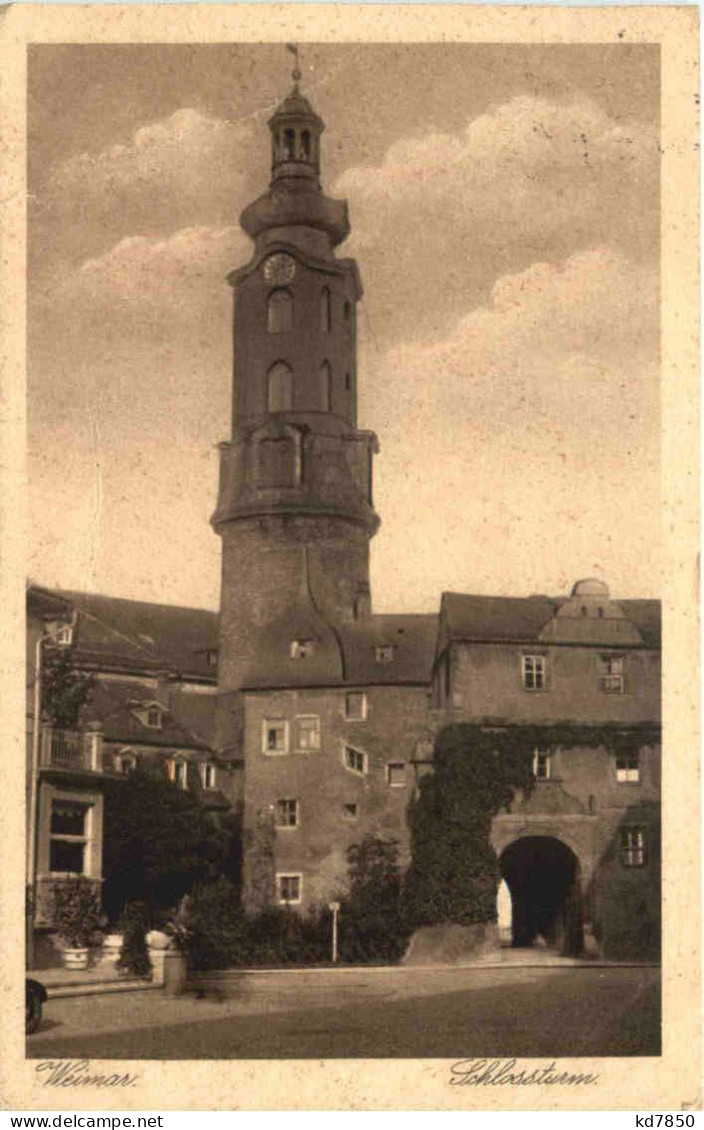 Weimar - Schlossturm - Weimar