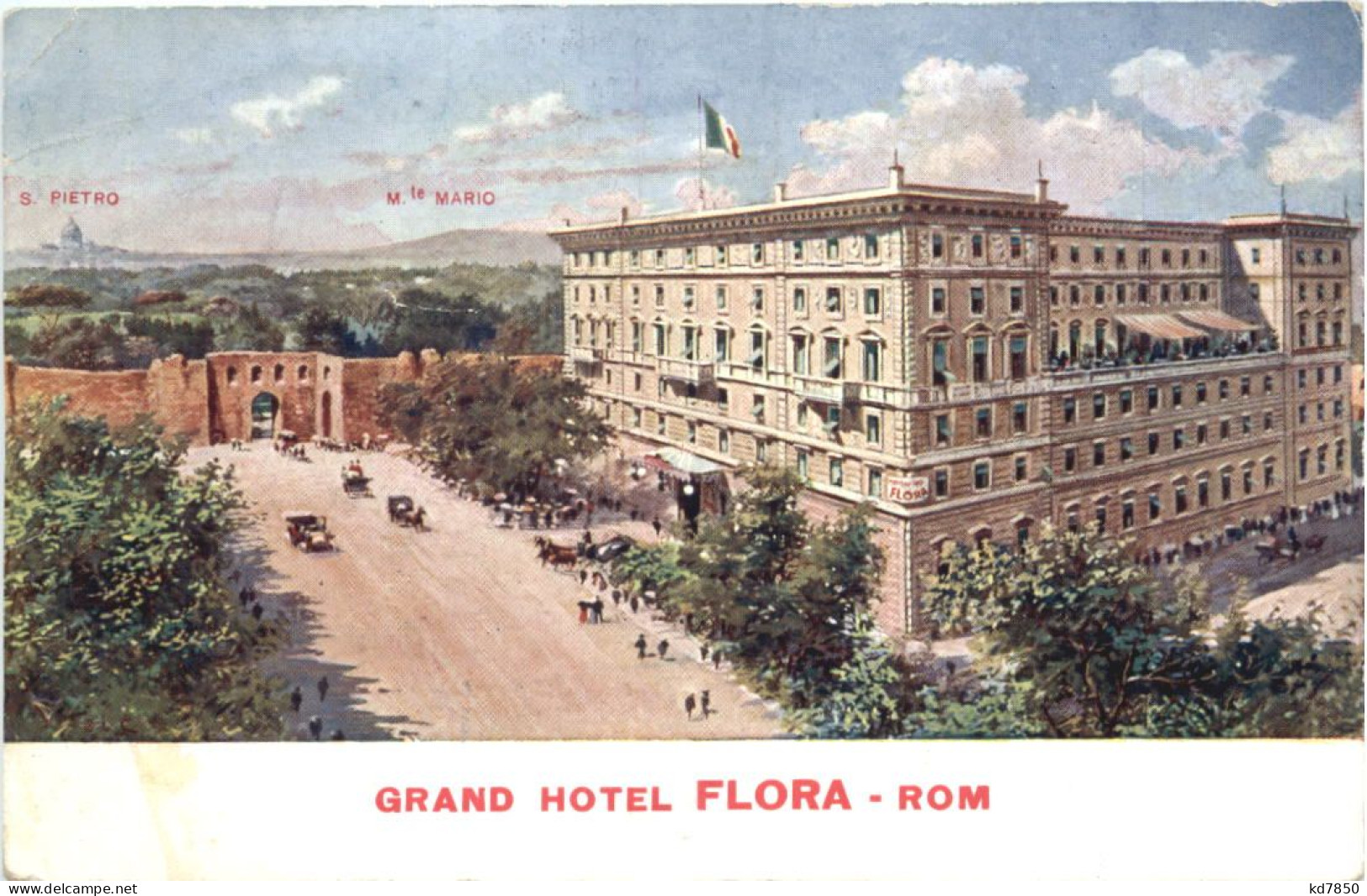 Roma - Grand Hotel Flora - Autres & Non Classés