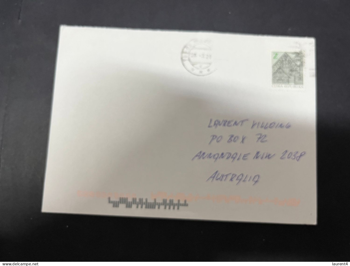 1-5-2024 (3 Z 34) Letter Posted From Czech Republic To Australia In 2024 (2 Covers) - Cartas & Documentos