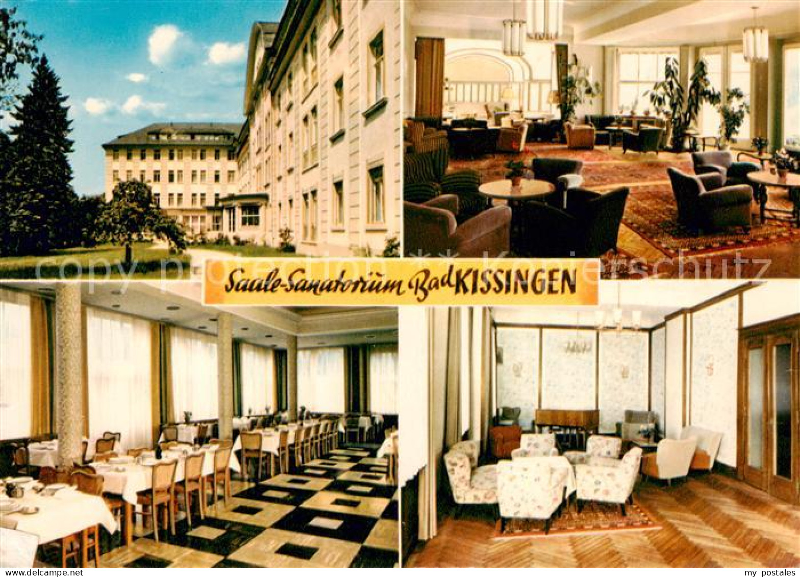73862528 Bad Kissingen Saale Sanatorium Gastraeume Foyer Bad Kissingen - Bad Kissingen