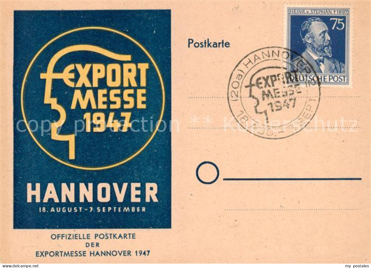 73862479 Hannover Export Messe 1947 Hannover - Hannover