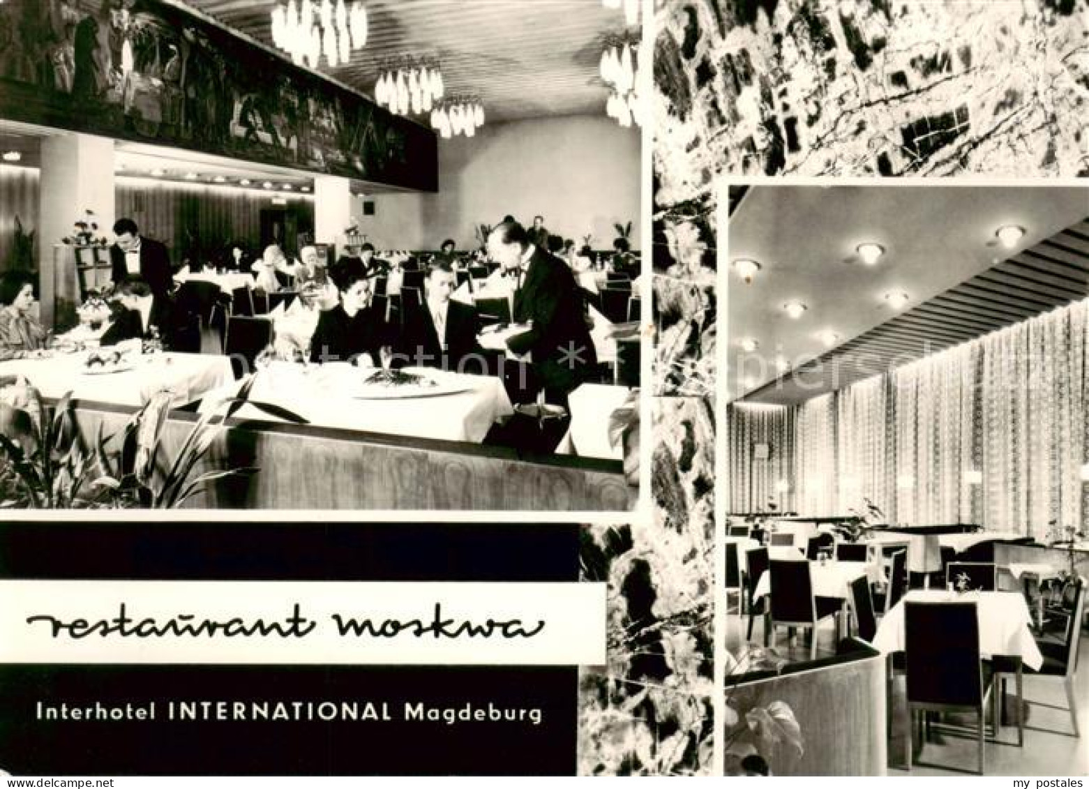 73862476 Magdeburg Interhotel International Magdeburg Restaurant Moskwa Magdebur - Magdeburg