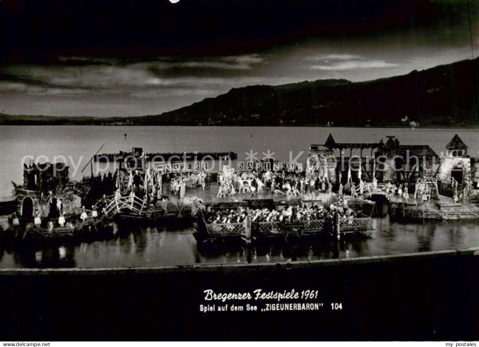 73862462 Bregenz Vorarlberg Bodensee Bregenzer Festspiele 1961 Spiel Auf Dem See - Sonstige & Ohne Zuordnung