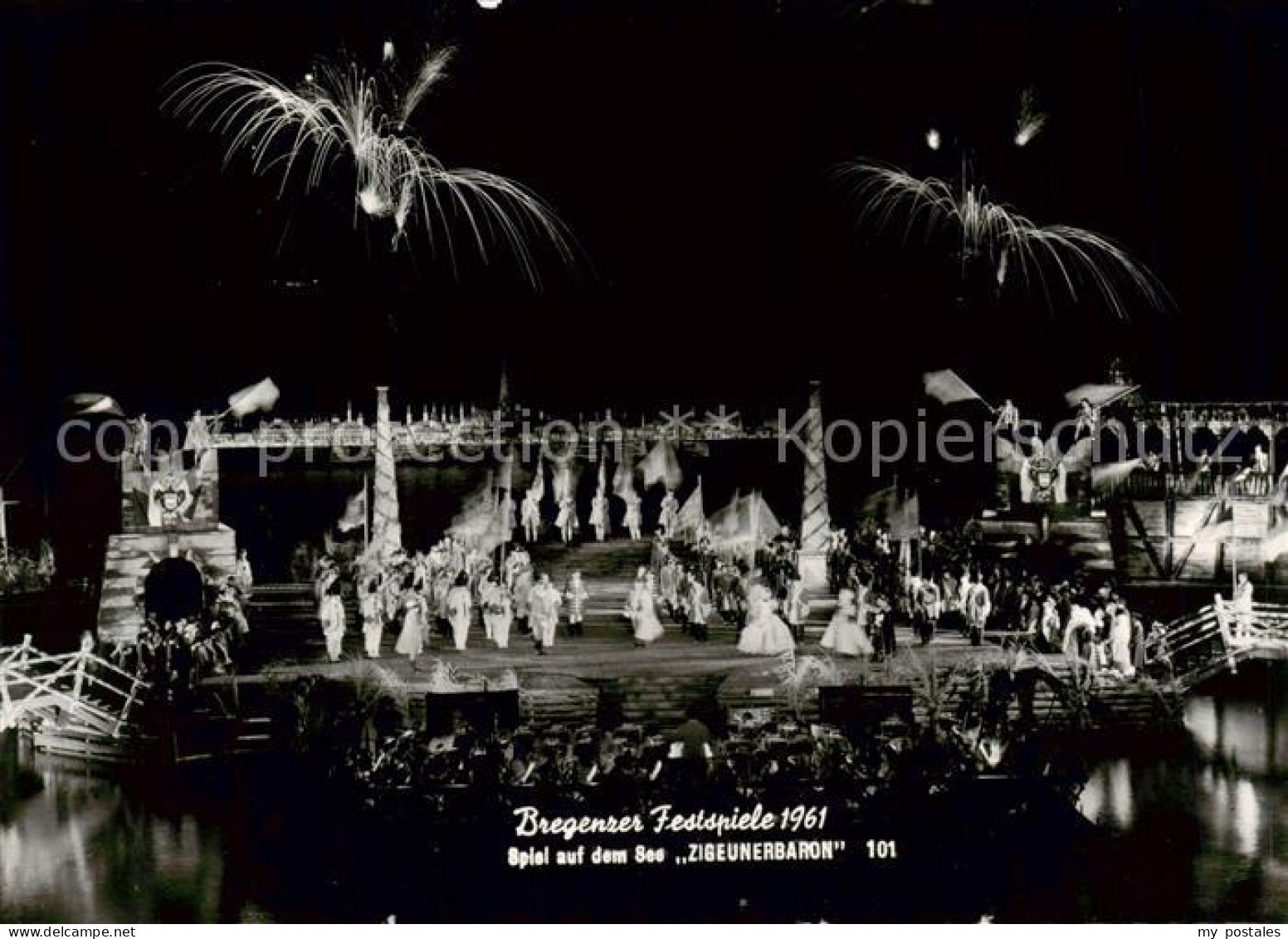 73862456 Bregenz Vorarlberg Bodensee Bregenzer Festspiele 1961 Spiel Auf Dem See - Altri & Non Classificati