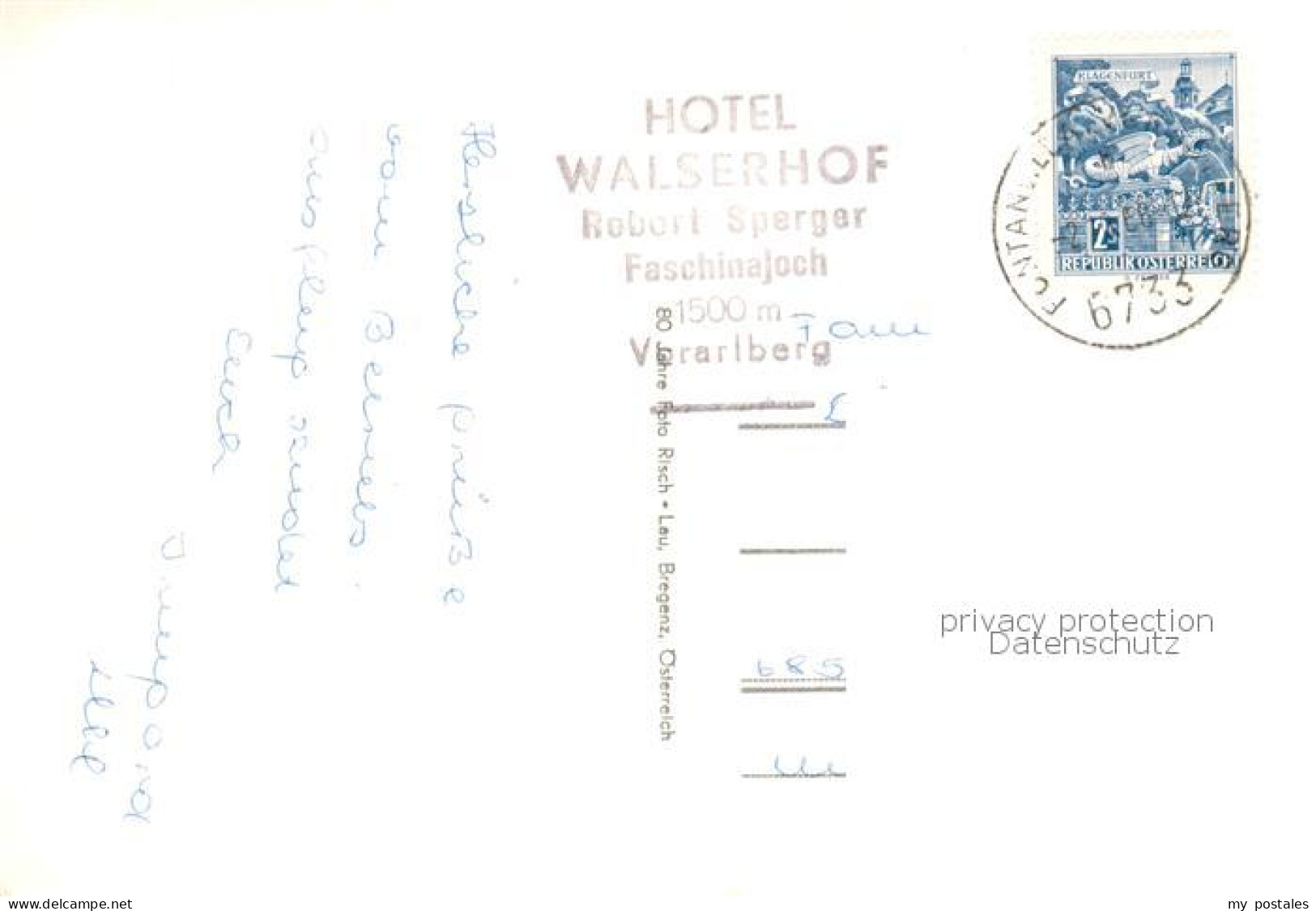 73862455 Faschina Fontanella Vorarlberg AT Hotel Walserhof  - Altri & Non Classificati
