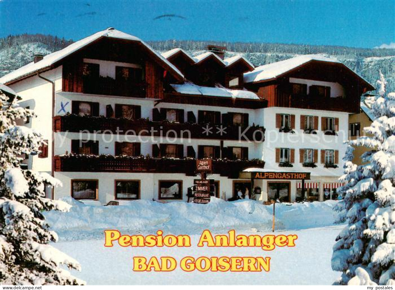 73829211 Bad Goisern Salzkammergut Alpengasthof Pension Anlanger Bad Goisern Sal - Other & Unclassified