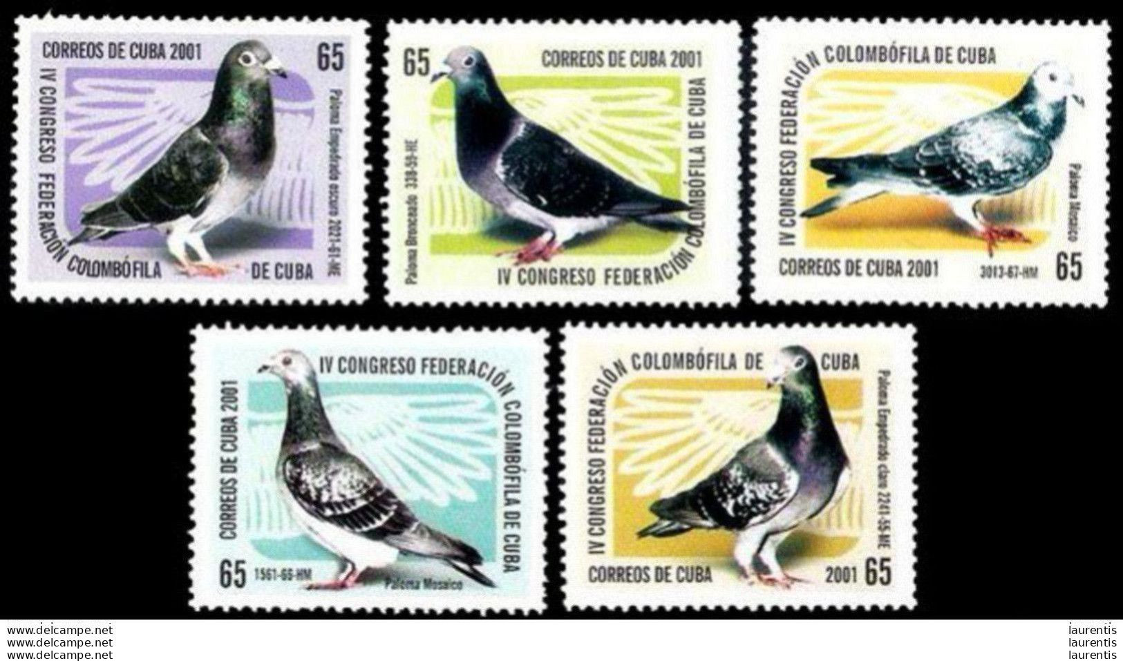 14662  Birds - Pigeons - 2001 - MNH - Cb - 2,25 - Piccioni & Colombe