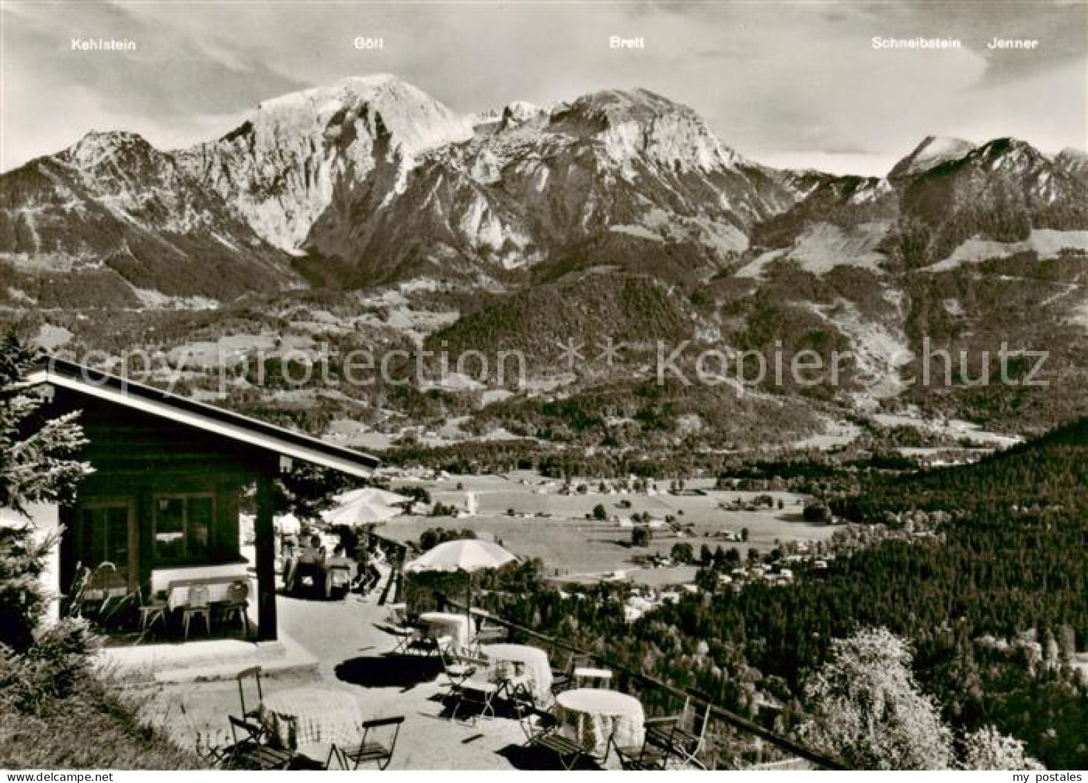 73829100 Schoenau Berchtesgaden Alpengasthof Gerstreut Panorama Schoenau Berchte - Berchtesgaden