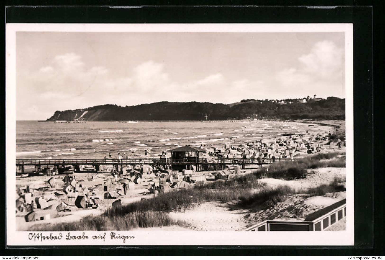 AK Baabe Auf Rügen, Strandpartie An Der Ostsee  - Ruegen