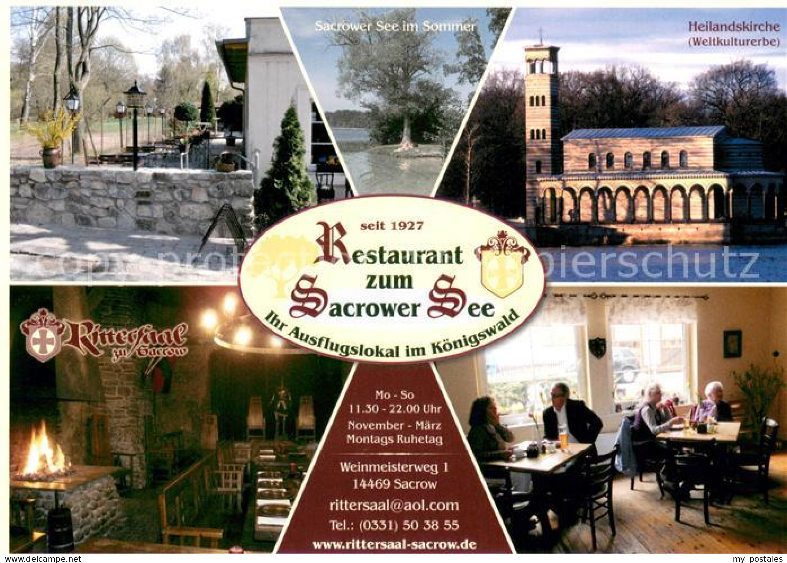 73663373 Sacrow Potsdam Restaurant Zum Sacrower-See Sacrow Potsdam - Potsdam