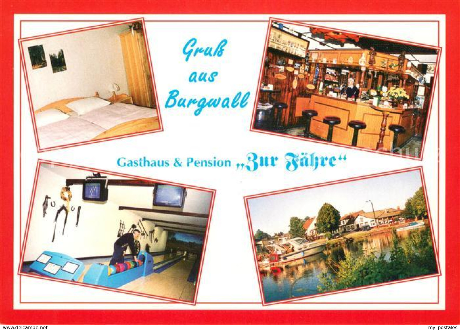 73663362 Burgwall Gasthaus Pension Zur F?hre Burgwall - Zehdenick