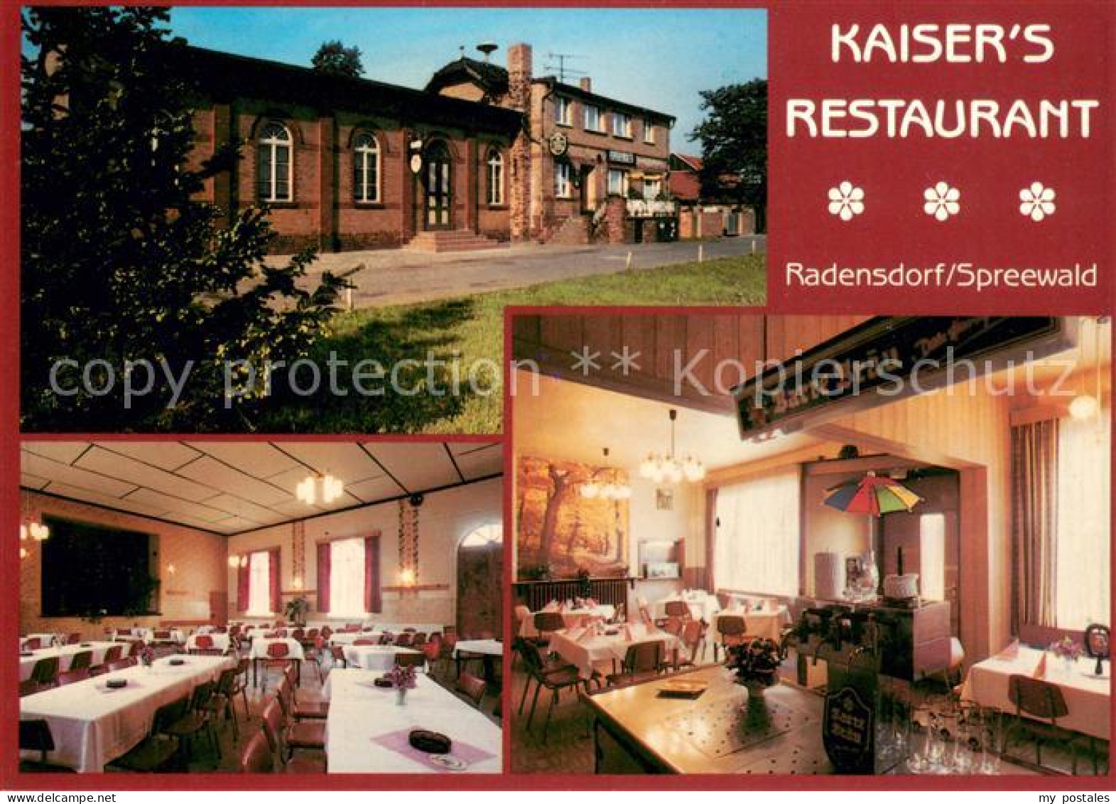 73663356 Radensdorf Spreewald Kaisers Restaurant Radensdorf Spreewald - Lübben (Spreewald)
