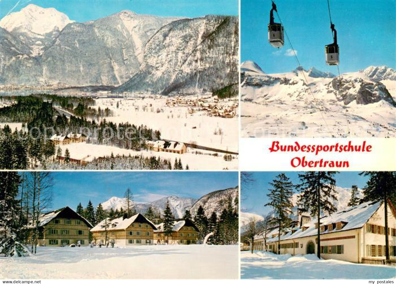 73663207 Obertraun Bundessportschule Dachstein Seilbahn Unterkunftshaeuser Winte - Other & Unclassified