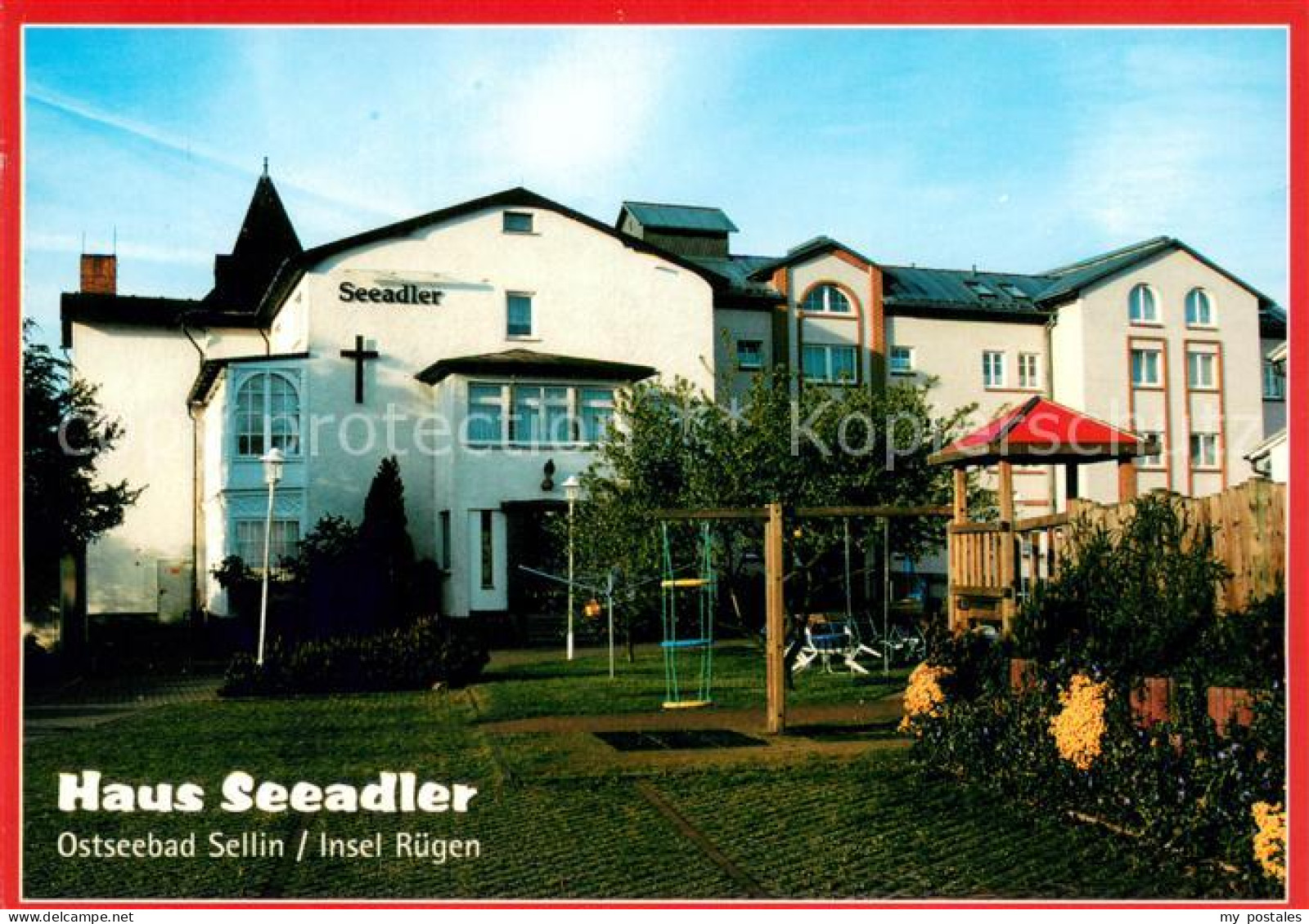 73662923 Sellin Ruegen Gaestehaus Pension Haus Seeadler Garten Sellin Ruegen - Autres & Non Classés