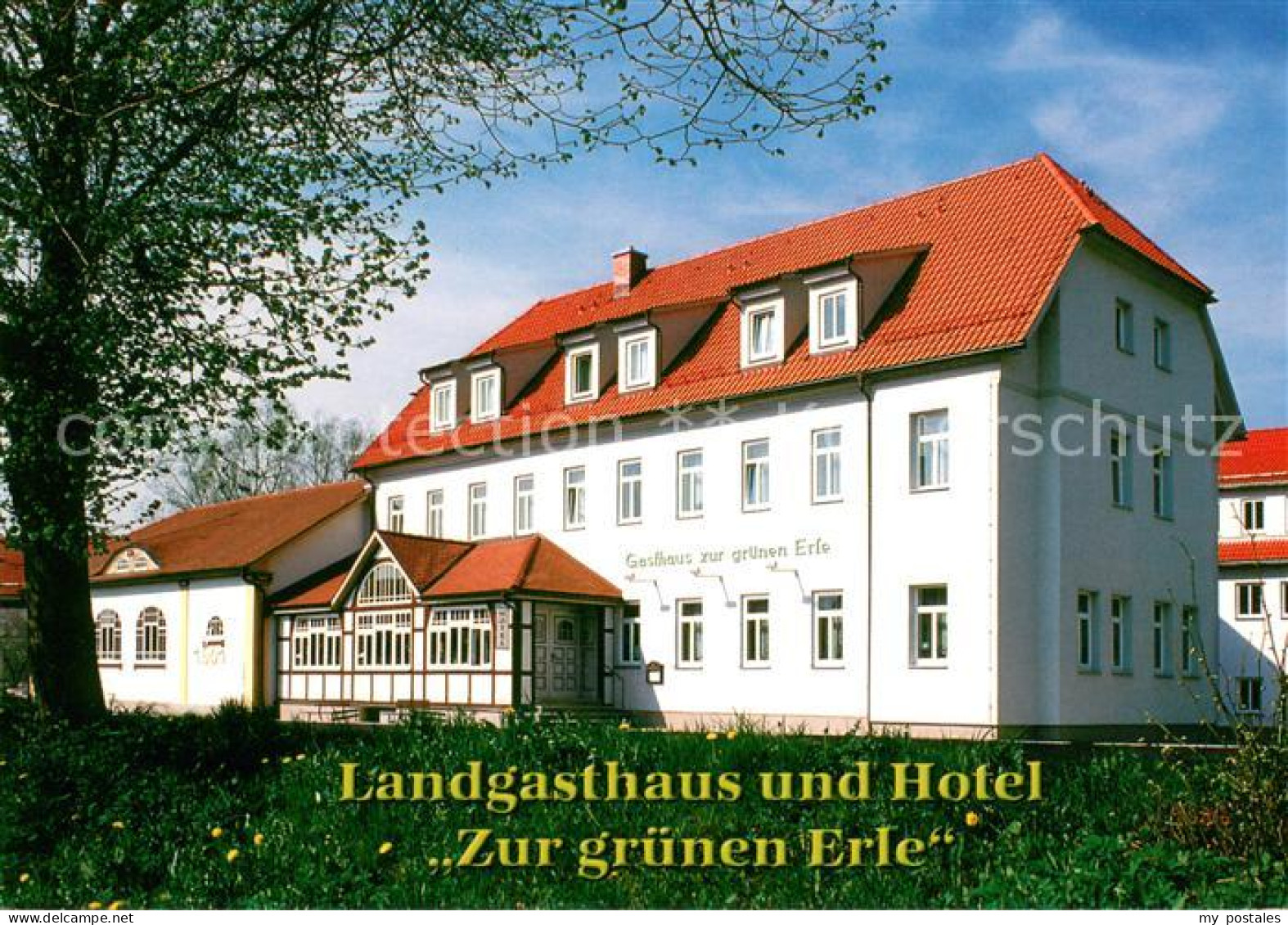 73662881 Erlau Schleusingen Landgasthaus Hotel Zur Gr?nen Erle  - Schleusingen