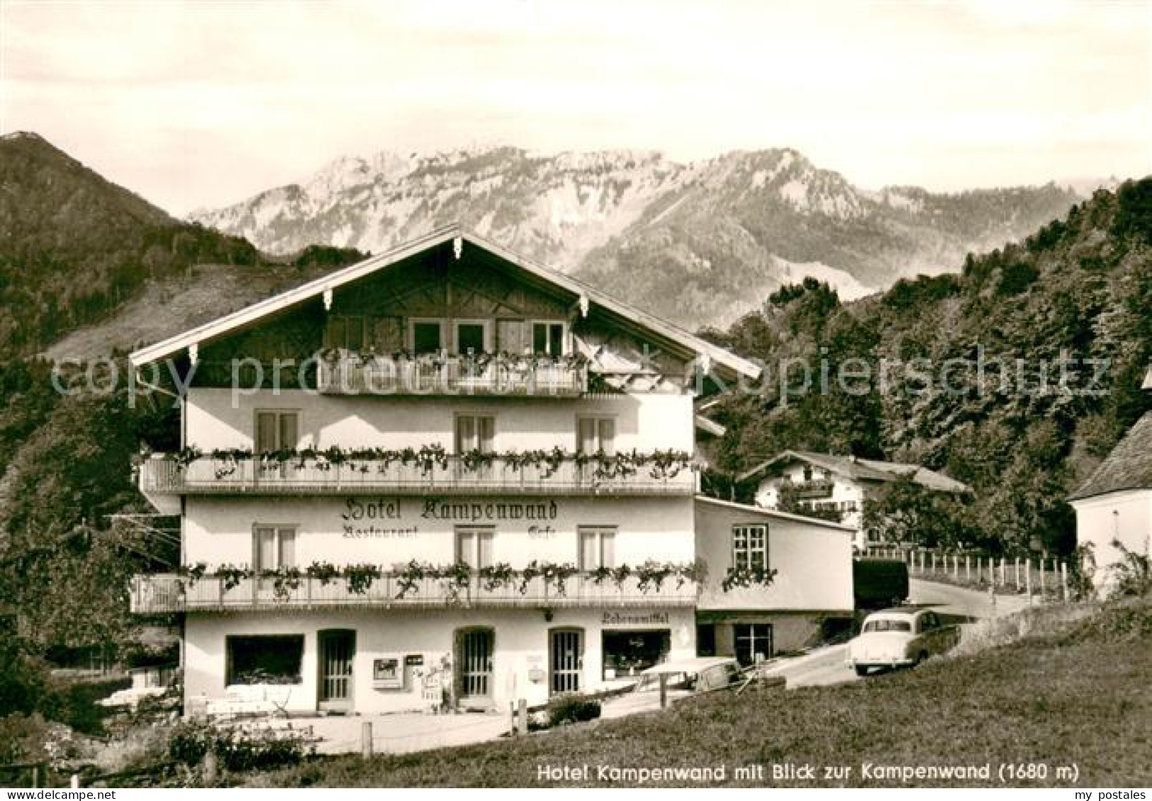 73662641 Schleching Hotel Kampenwand Mit Blick Zur Kampenwand Chiemgauer Alpen S - Other & Unclassified