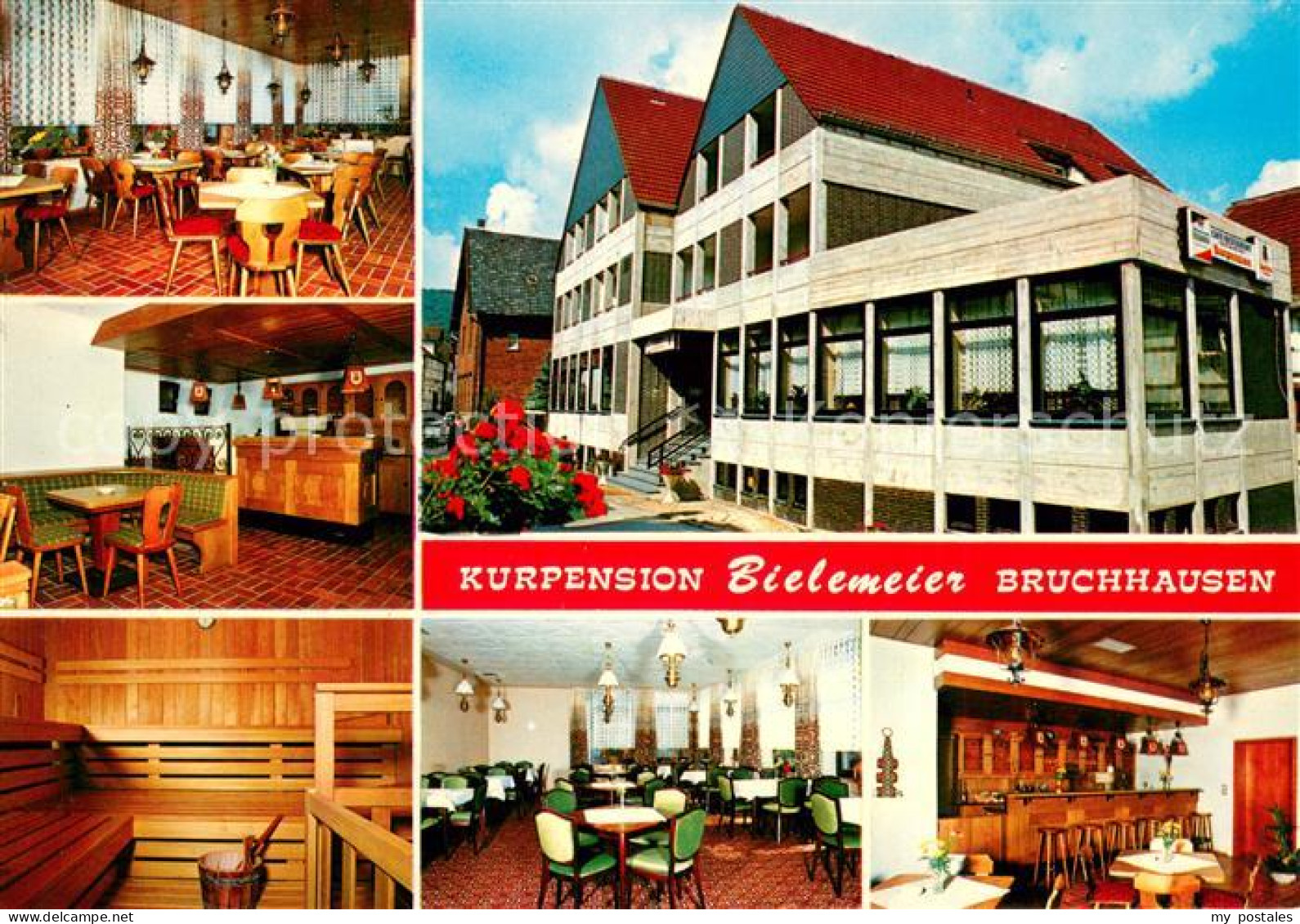 73662625 Bruchhausen Hoexter Kurpension Hotel Restaurant Cafe Bielemeier Bruchha - Hoexter