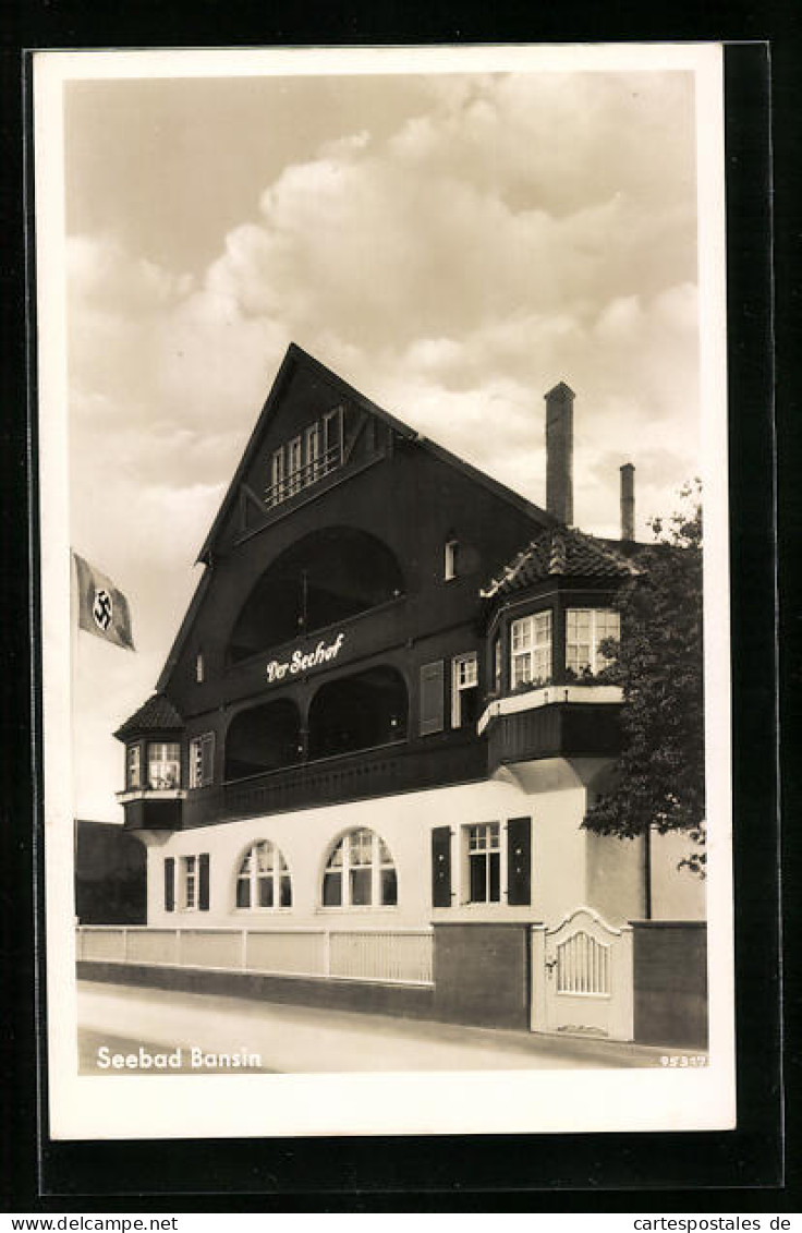 AK Bansin, Hotel-Restaurant Der Seehof Mit   - Autres & Non Classés