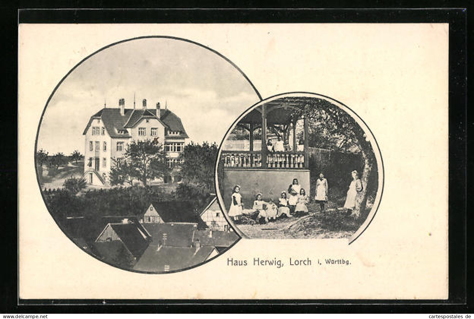 AK Lorch I. Wttbg., Haus Herwig  - Lorch