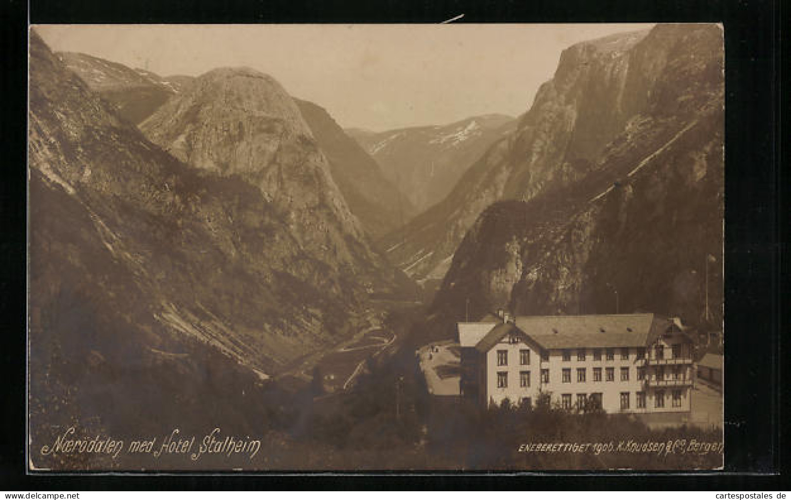 AK Noerödalen, Hotel Stalheim  - Norvège