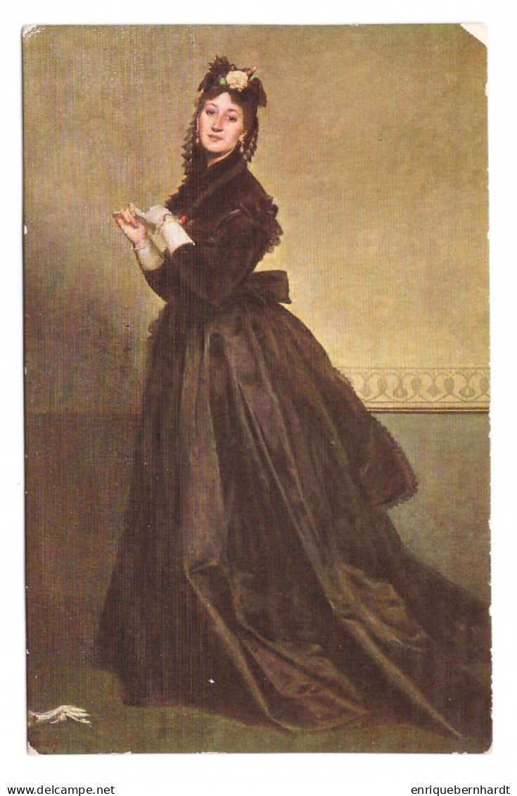 LA DAME AU GANT // E. A. CAROLUS-DURAN - Pittura & Quadri