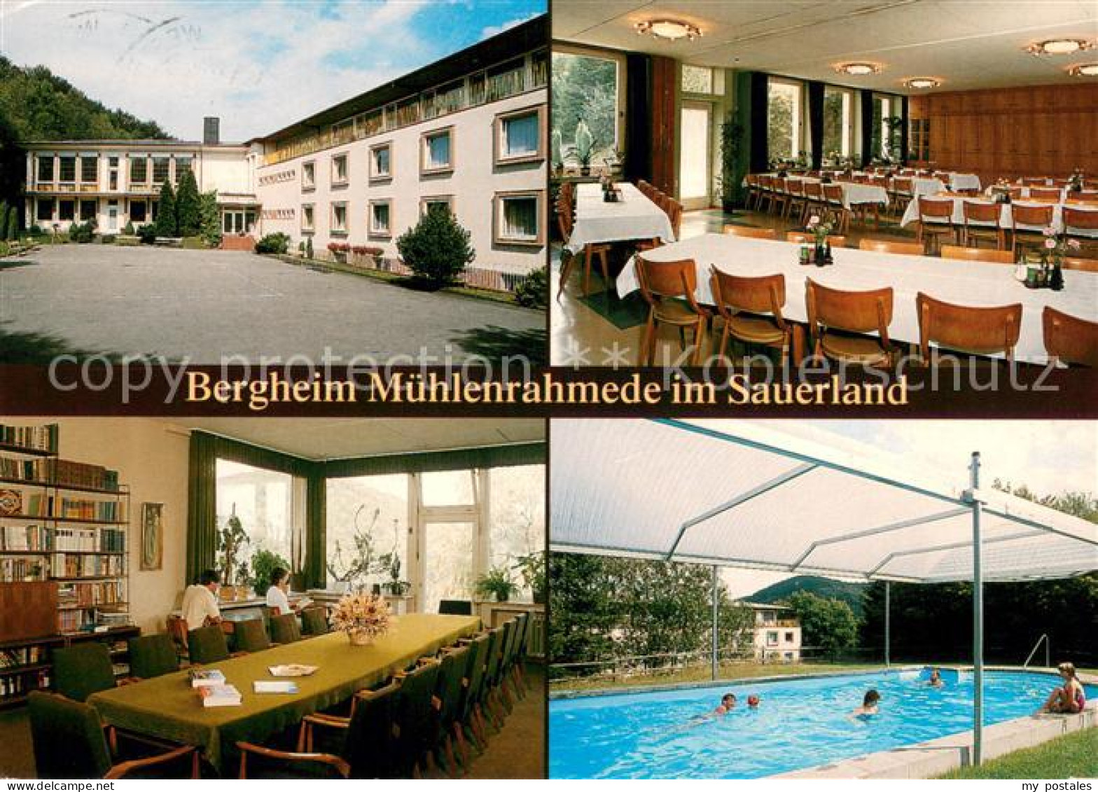 73662584 Muehlenrahmede Bergheim Erholungs- Und Bildungsstaette Swimming Pool Mu - Altena