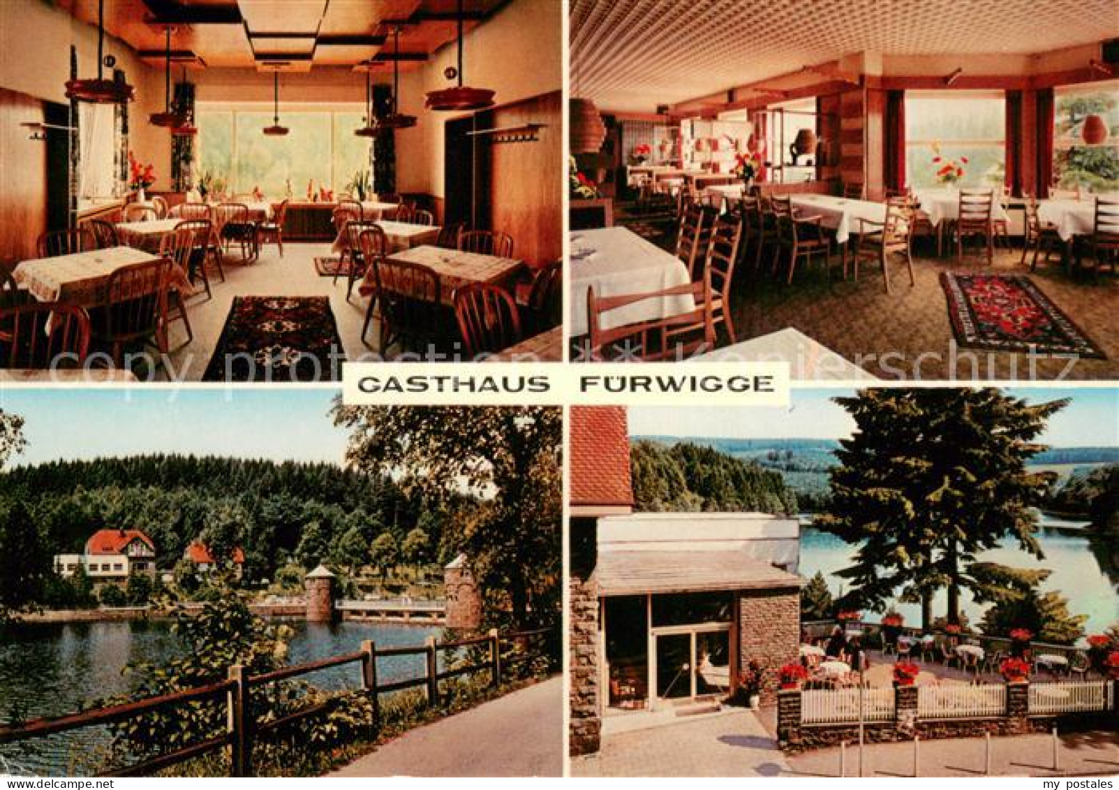 73662583 Meinerzhagen Gasthaus Fuerwigge Restaurant Terrasse Fuellbecke Talsperr - Meinerzhagen