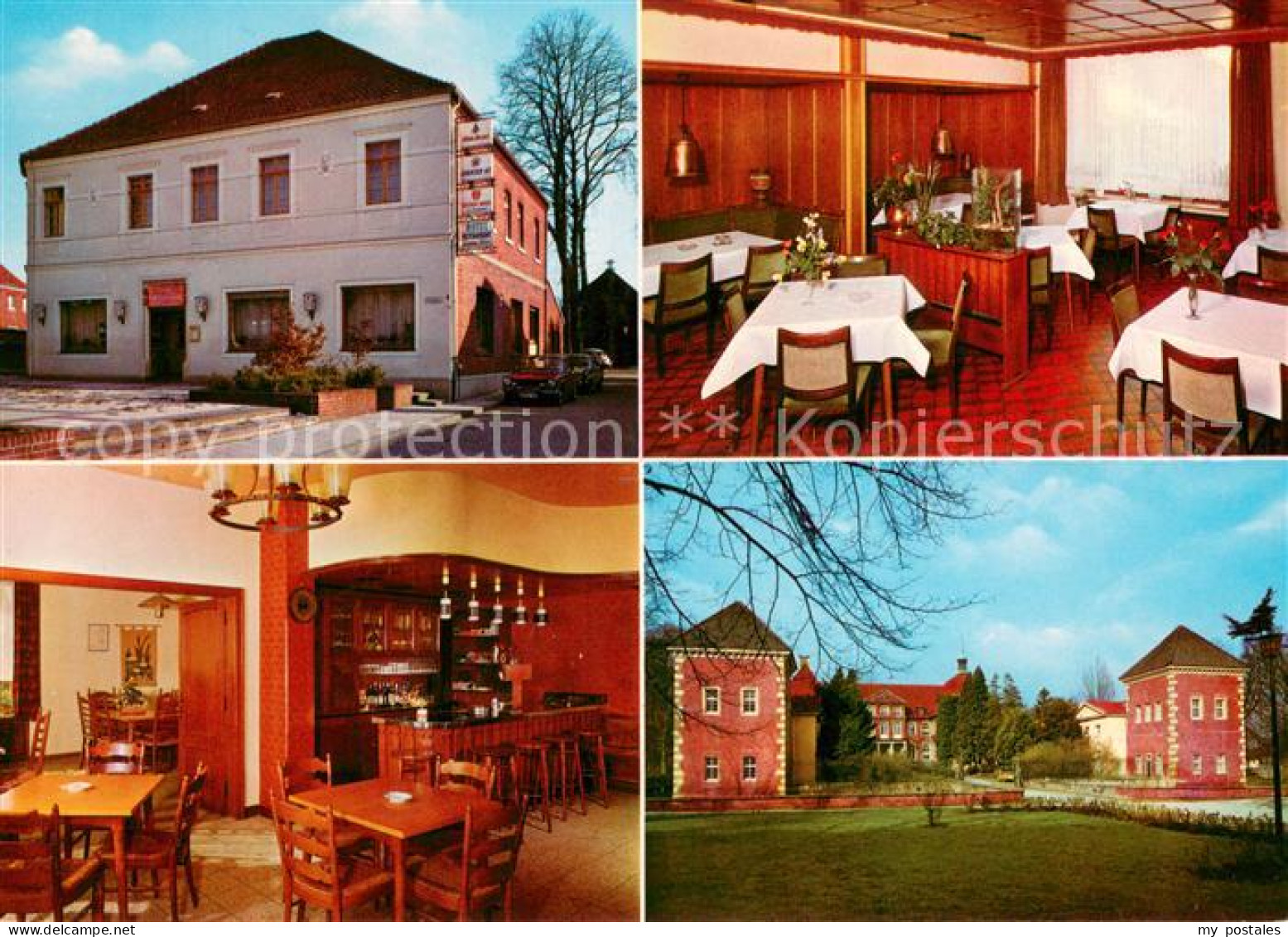73662582 Velen Gasthof Emming Hillers Hotel Restaurant Pension Velen - Autres & Non Classés
