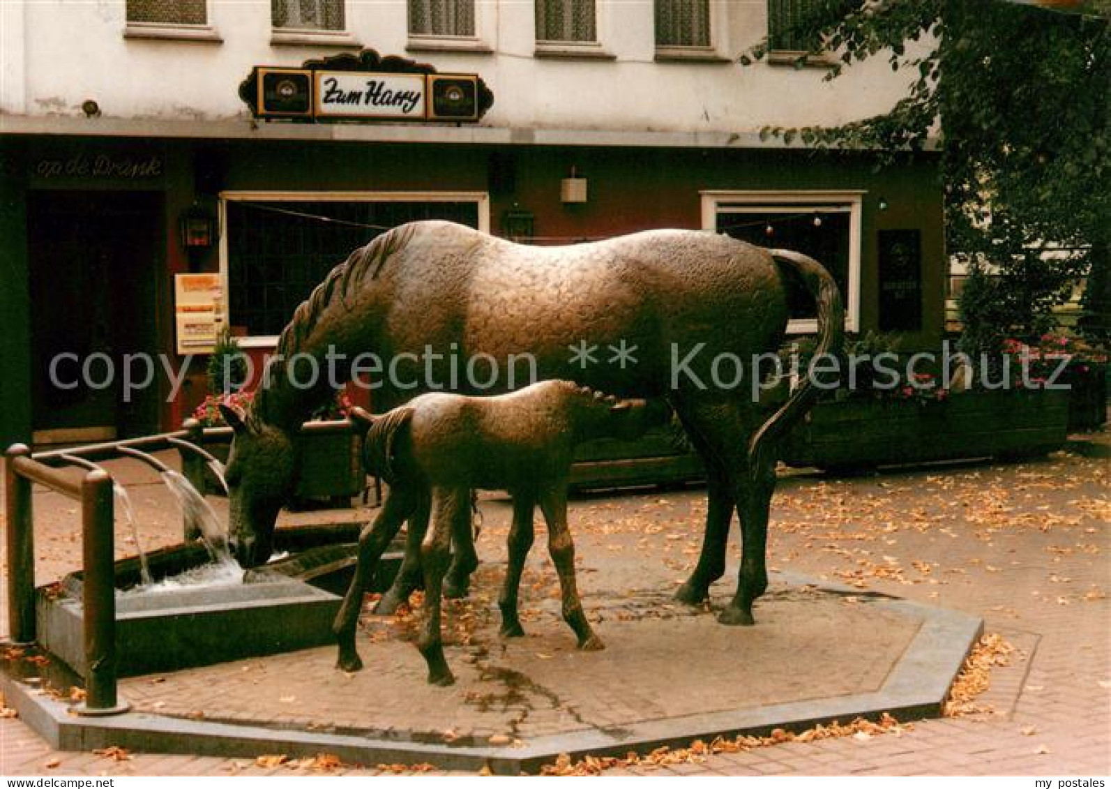 73662581 Wickrath Moenchengladbach Pferdebrunnen Gaststaette Zum Harry Wickrath  - Mönchengladbach