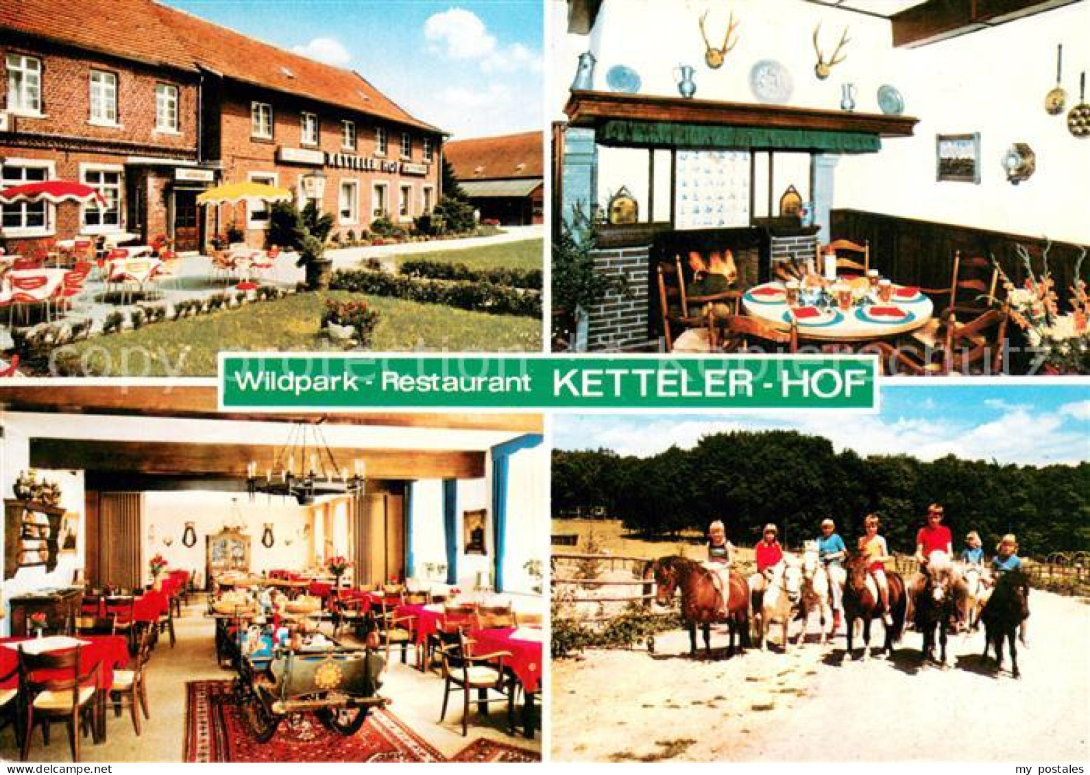 73662566 Lavesum Wildpark Restaurant Ketteler Hof Ponyreiten Reitstall Lavesum - Haltern