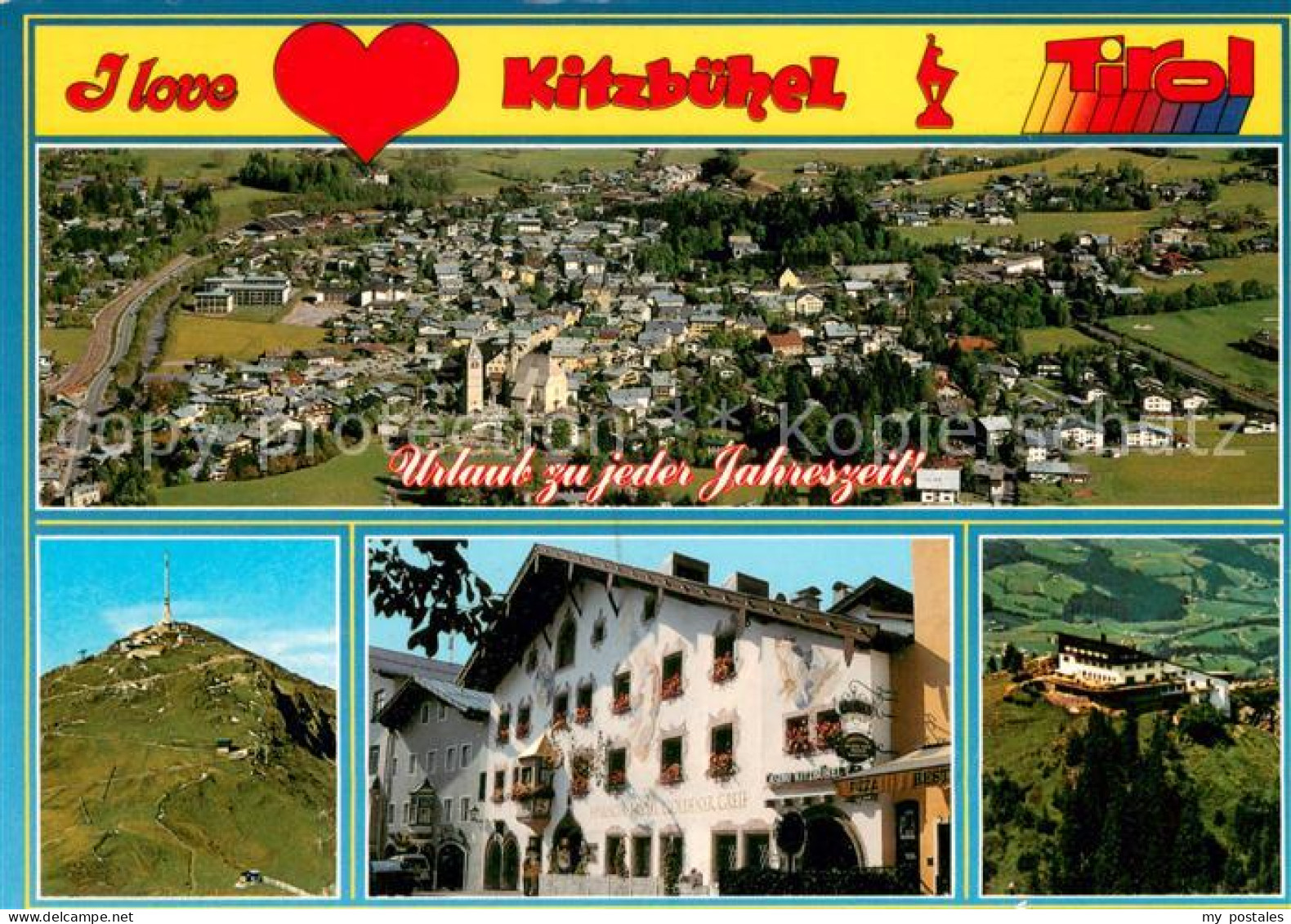 73662437 Kitzbuehel Tirol Fliegeraufnahmen Gipfel Harisch Hotel Goldener Greif K - Sonstige & Ohne Zuordnung
