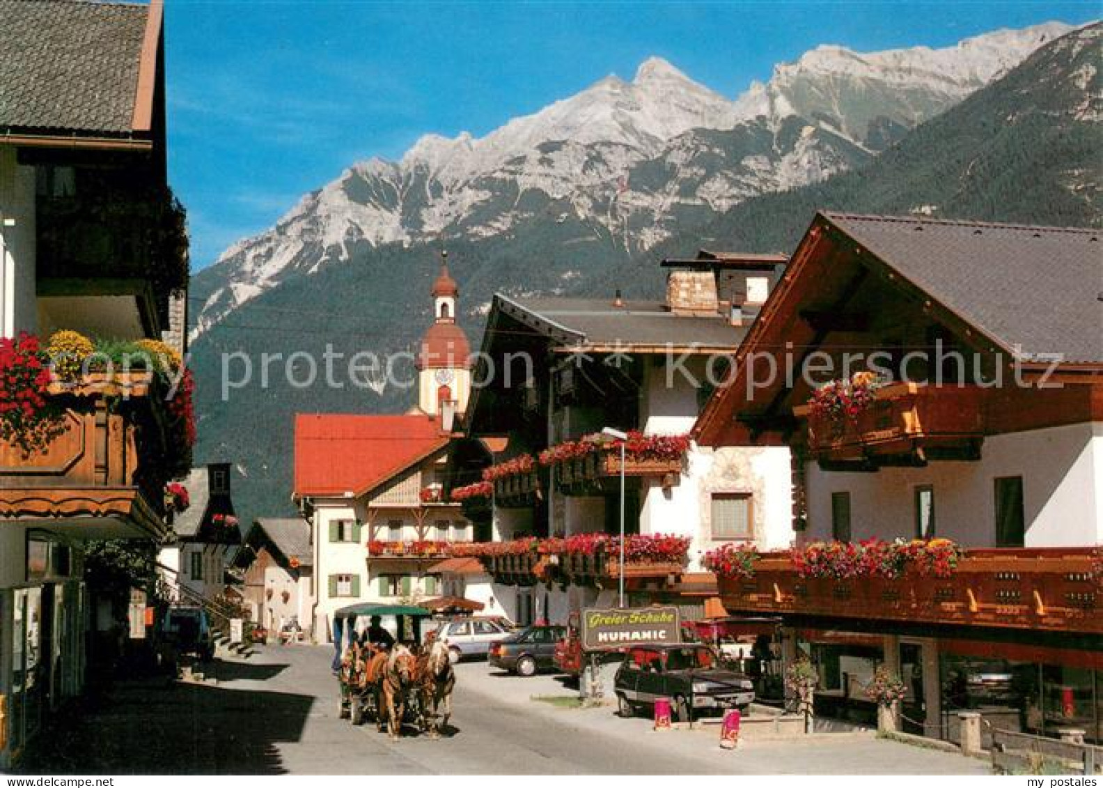 73662434 Neustift Stubaital Tirol Ortsmotiv Mit Blick Zur Serles Neustift Stubai - Altri & Non Classificati