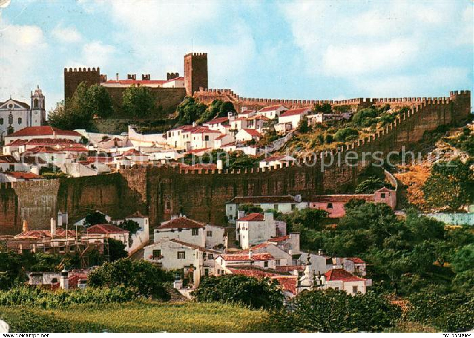 73662411 Obidos As Muralhase A Vila Obidos - Autres & Non Classés