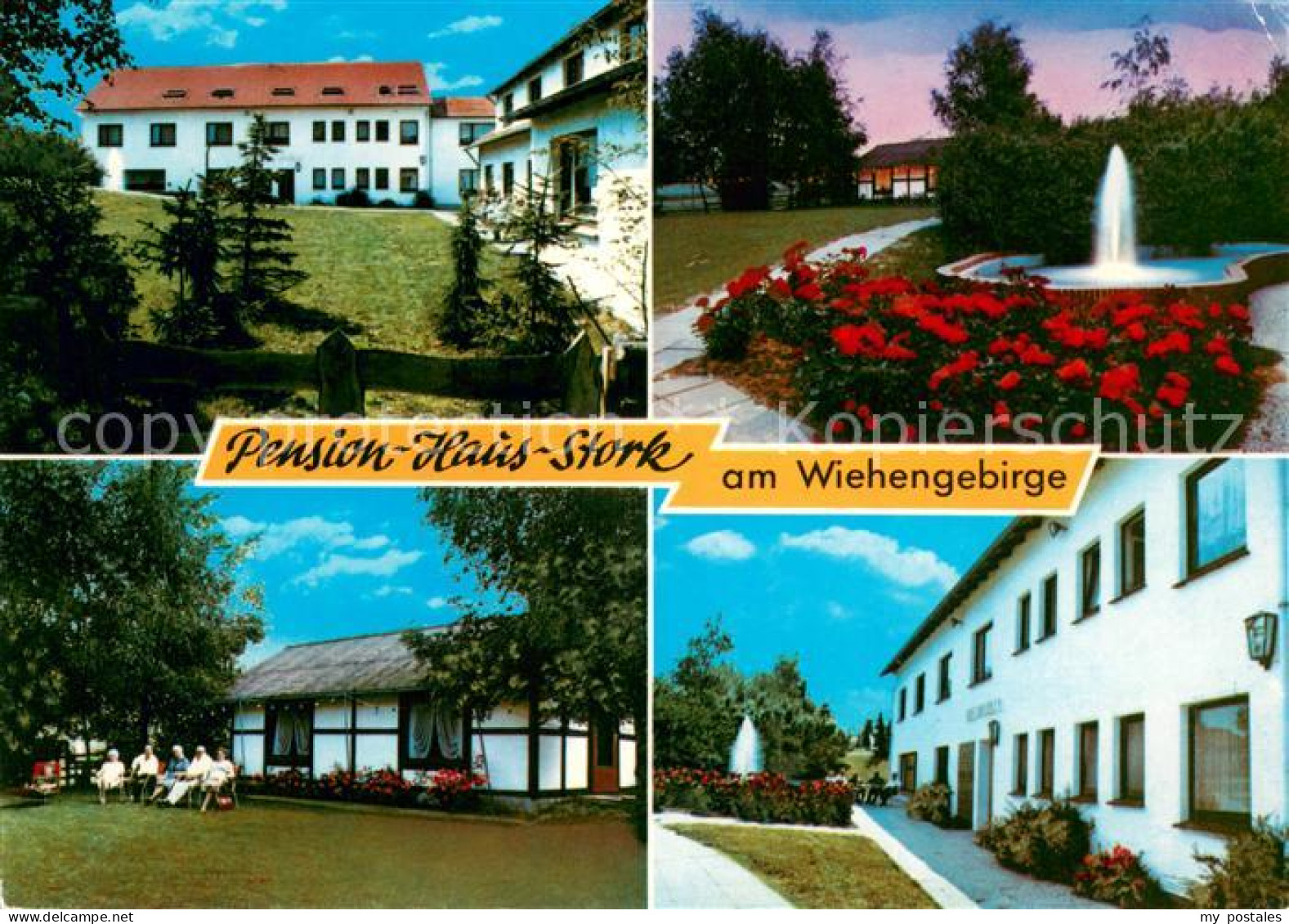 73662257 Bad Holzhausen Luebbecke Pension Haus Stork Am Wiehengebirge Garten Spr - Getmold