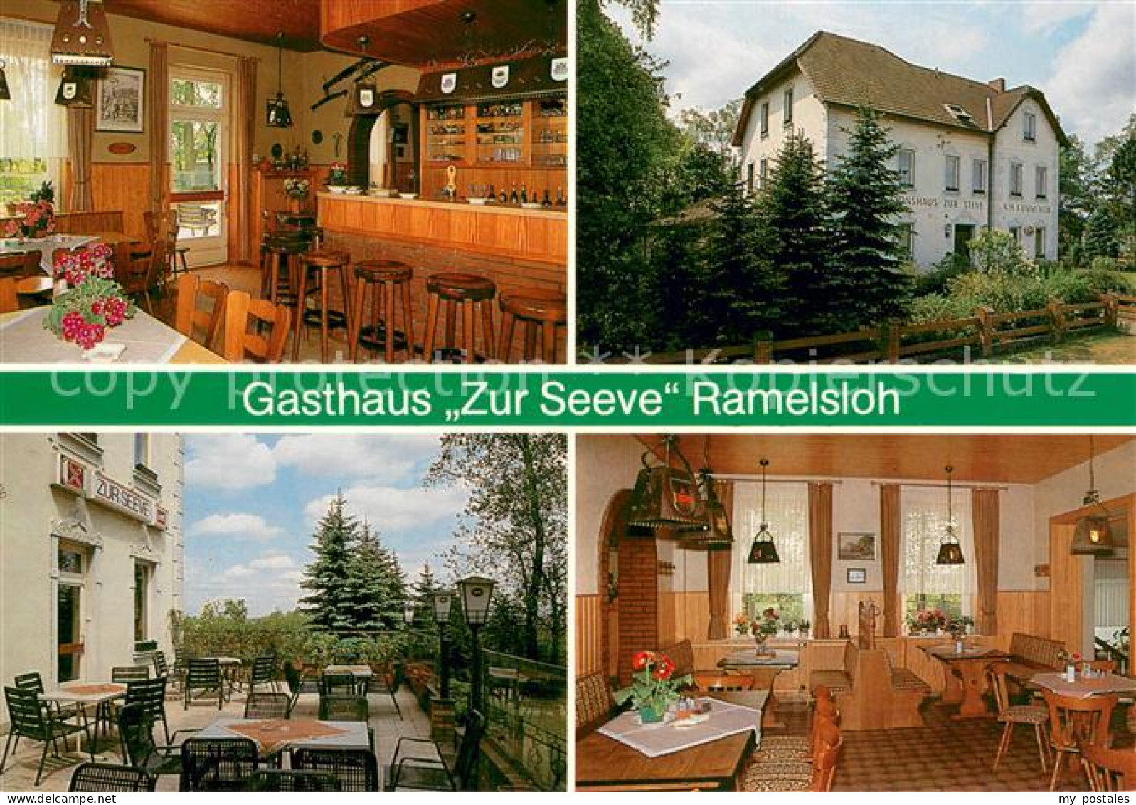 73662247 Ramelsloh Gasthaus Pension Zur Seeve Gaststube Terrasse Ramelsloh - Seevetal