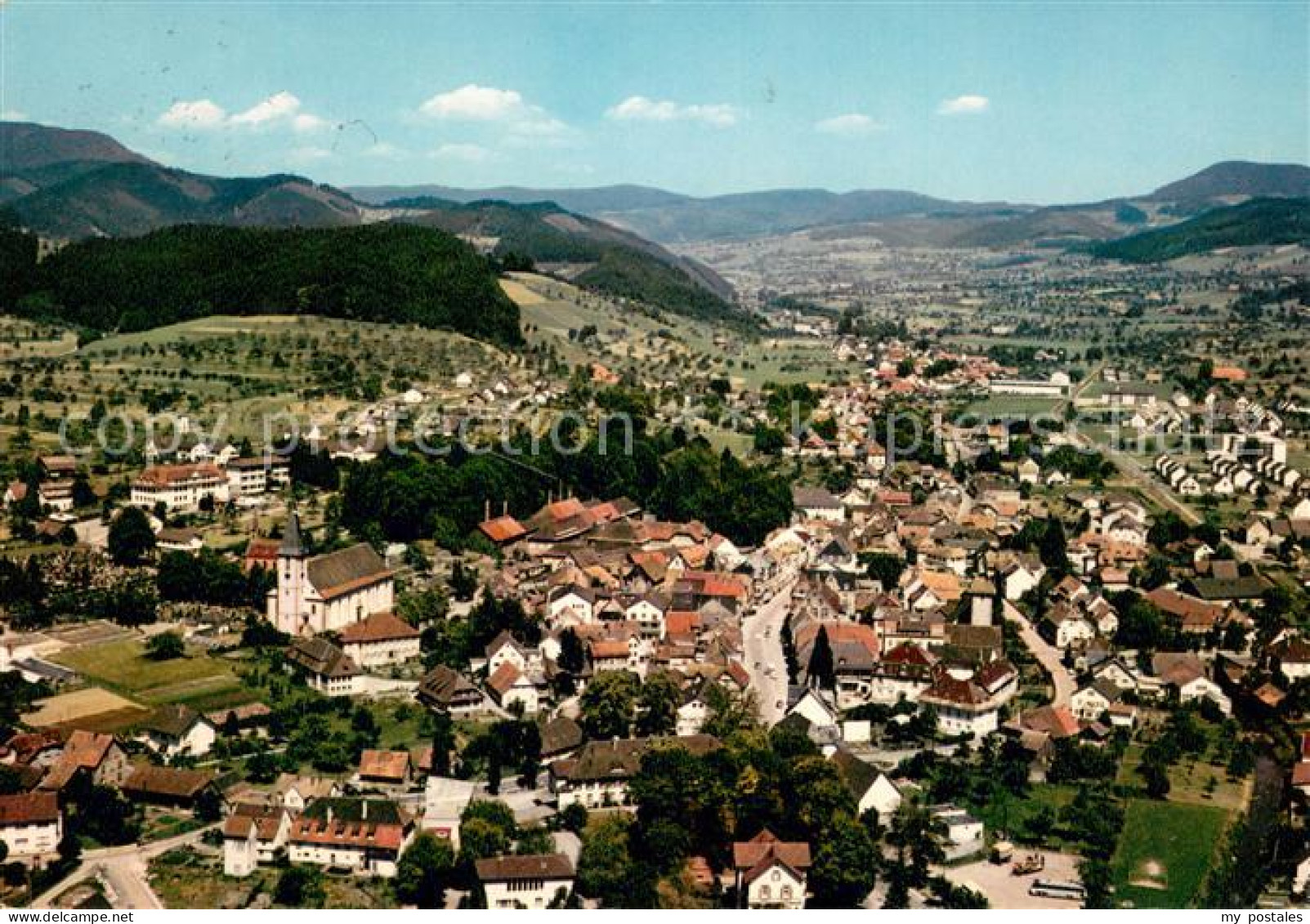 73662197 Zell Harmersbach Fliegeraufnahme Zell Harmersbach - Sonstige & Ohne Zuordnung