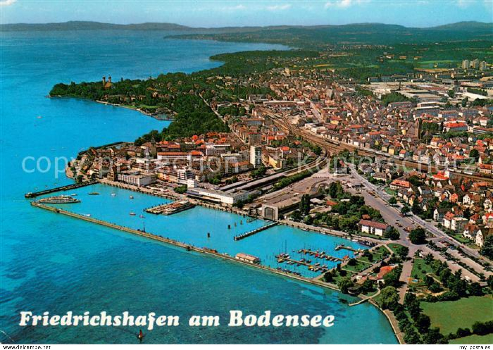 73662176 Friedrichshafen Bodensee Fliegeraufnahme Friedrichshafen Bodensee - Friedrichshafen
