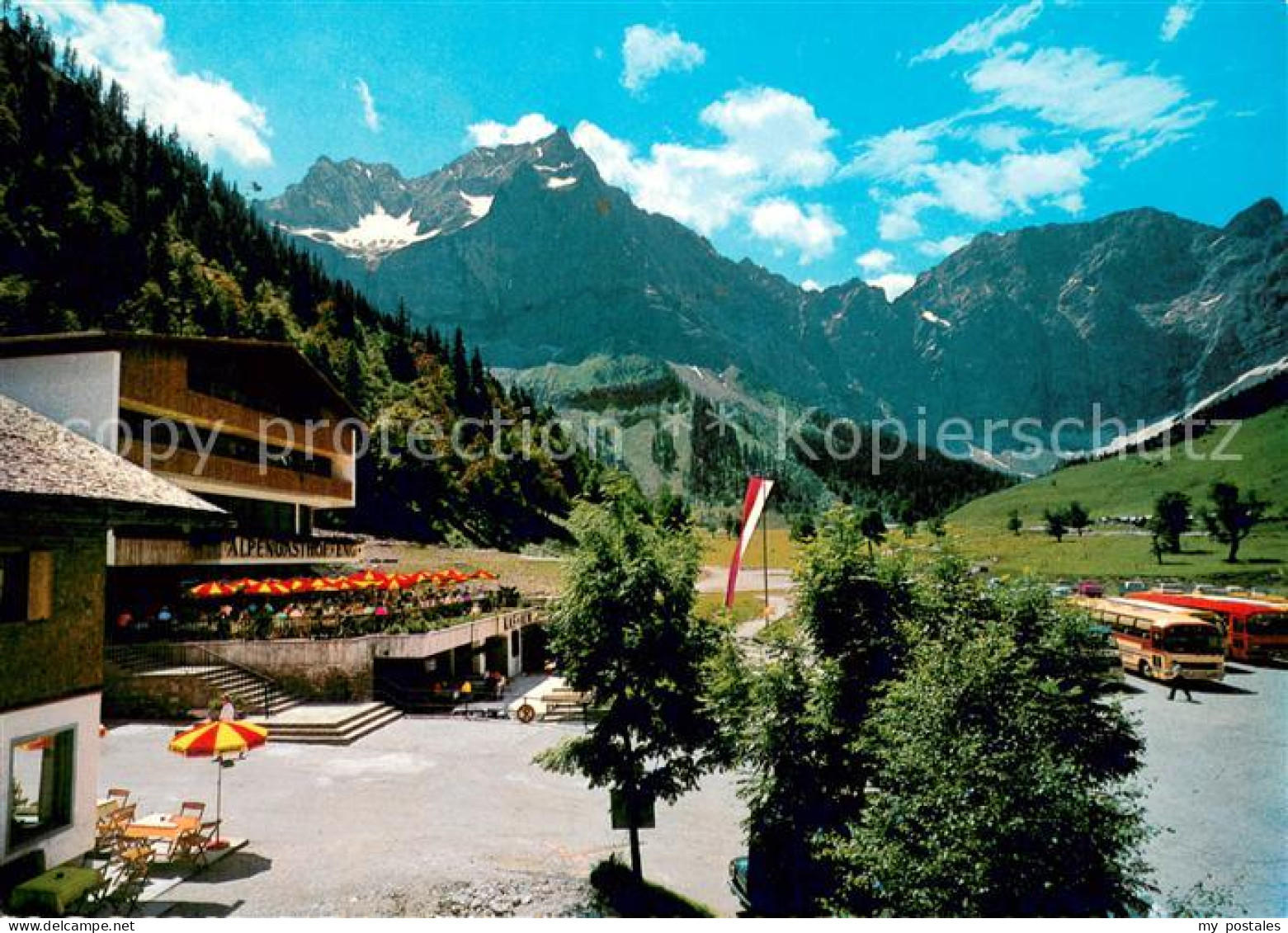 73661982 Hinterriss Tirol Alpengasthof Eng Am Grossen Ahornboden Karwendelgebirg - Altri & Non Classificati