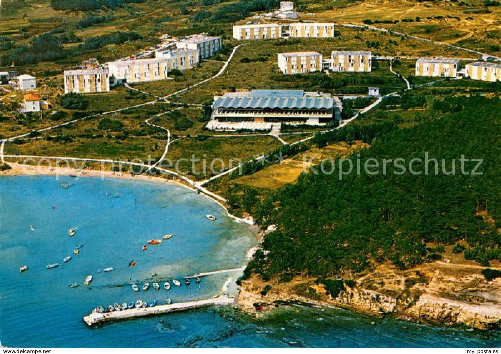 73661974 Lopar Hotel Siedlung San Marino Fliegeraufnahme Lopar - Croatia