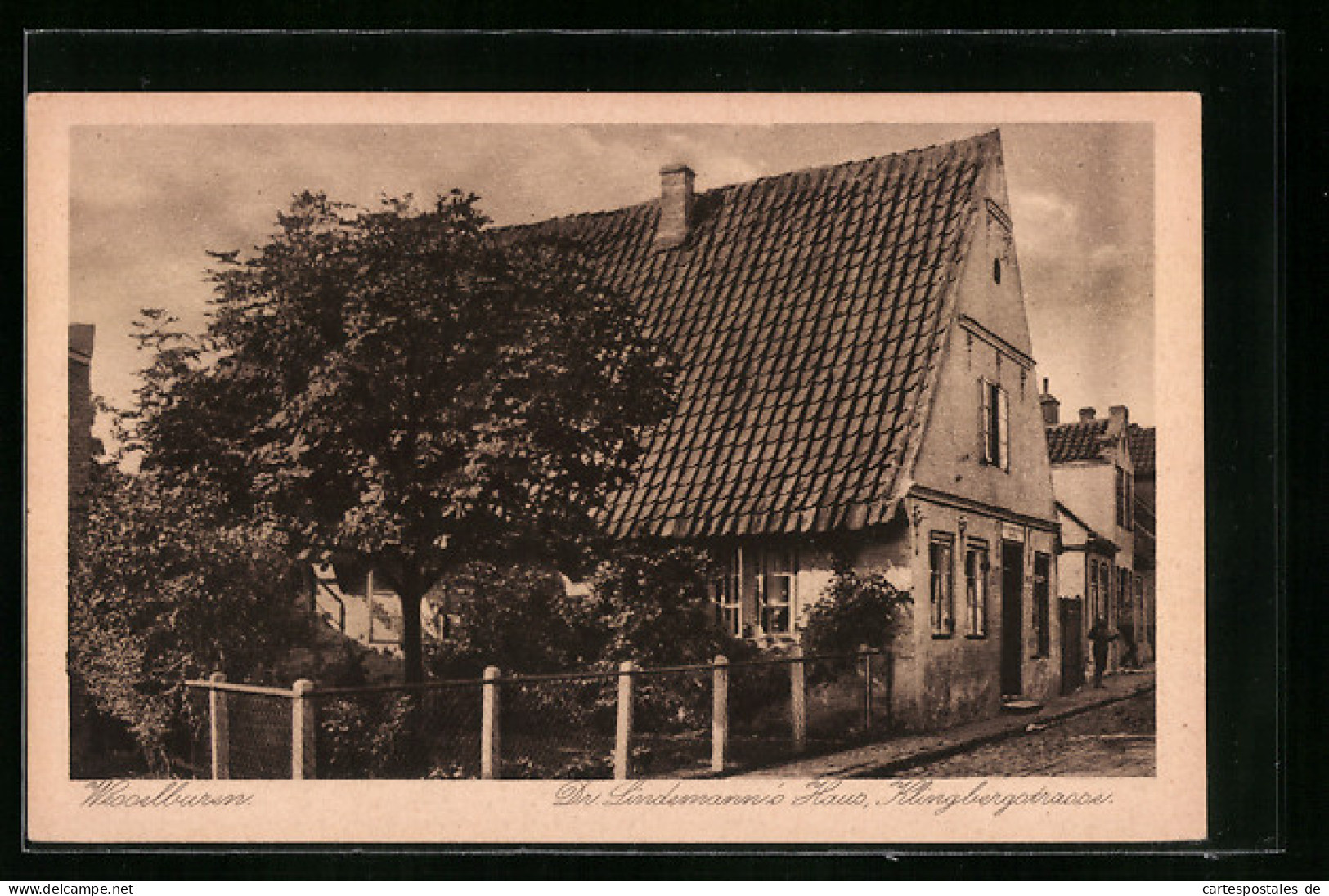 AK Wesselburen, Dr. Lindemanns Haus In Der Klingbergstrasse  - Sonstige & Ohne Zuordnung