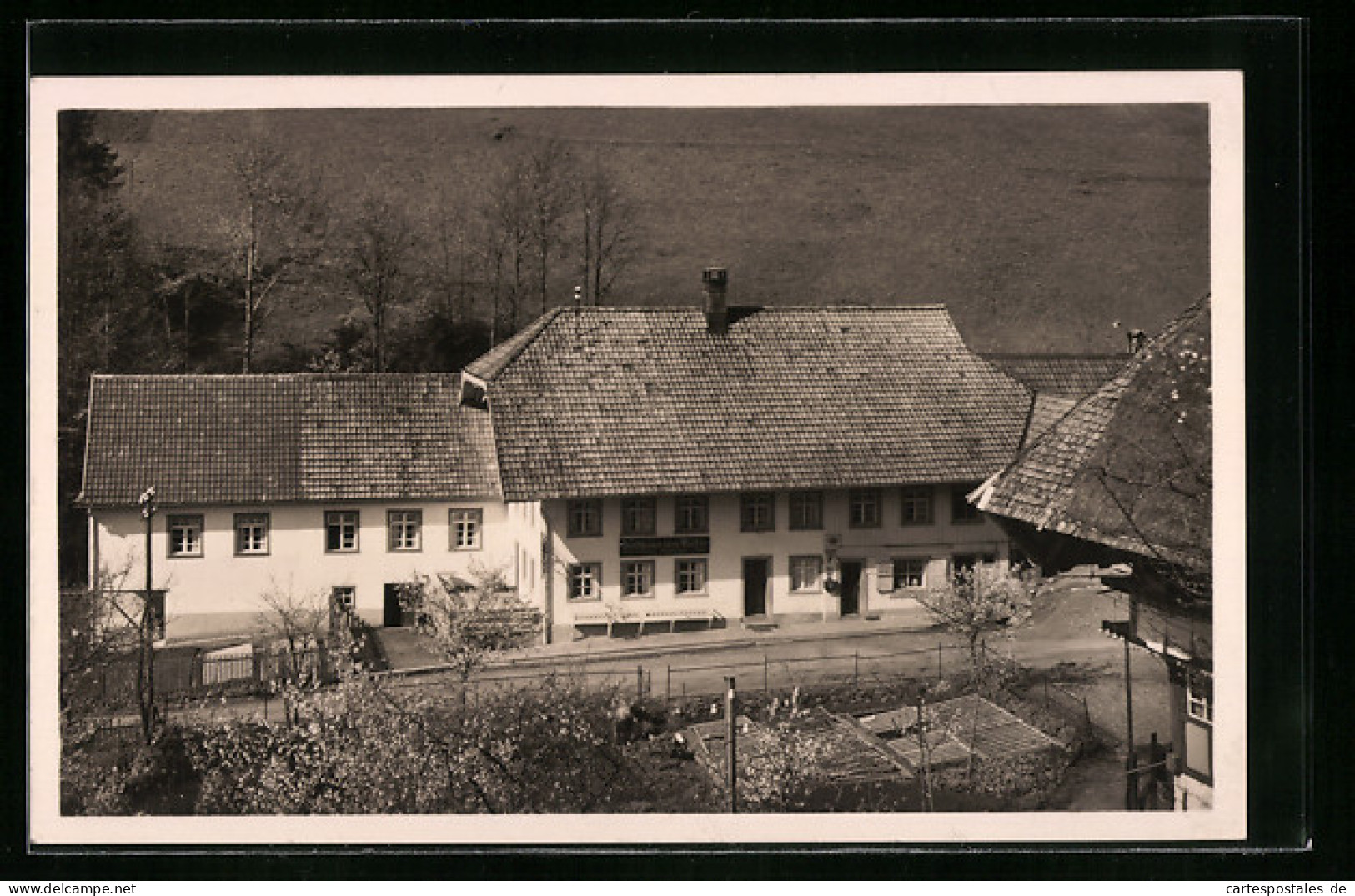 AK Aitern /Schwarzw., Gasthaus Und Pension Zum Rössle Aus Der Vogelschau  - Sonstige & Ohne Zuordnung