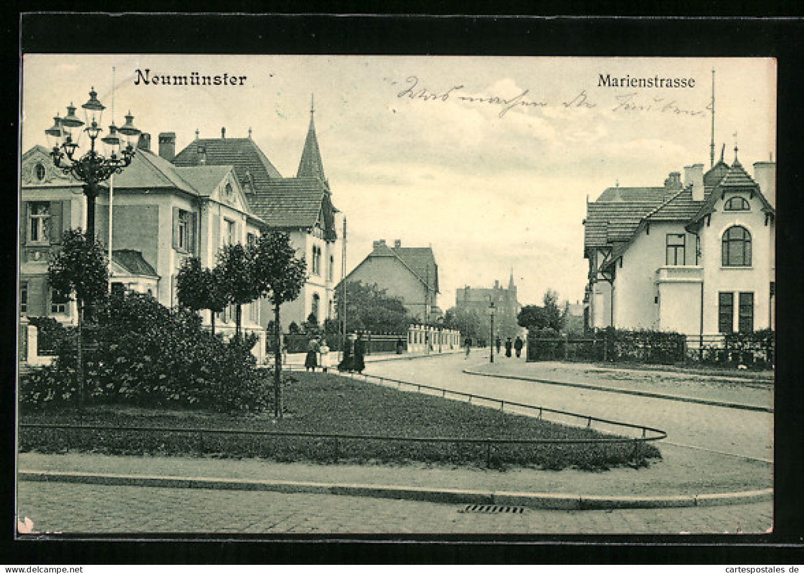 AK Neumünster, Motiv Von Der Marienstrasse  - Neumuenster