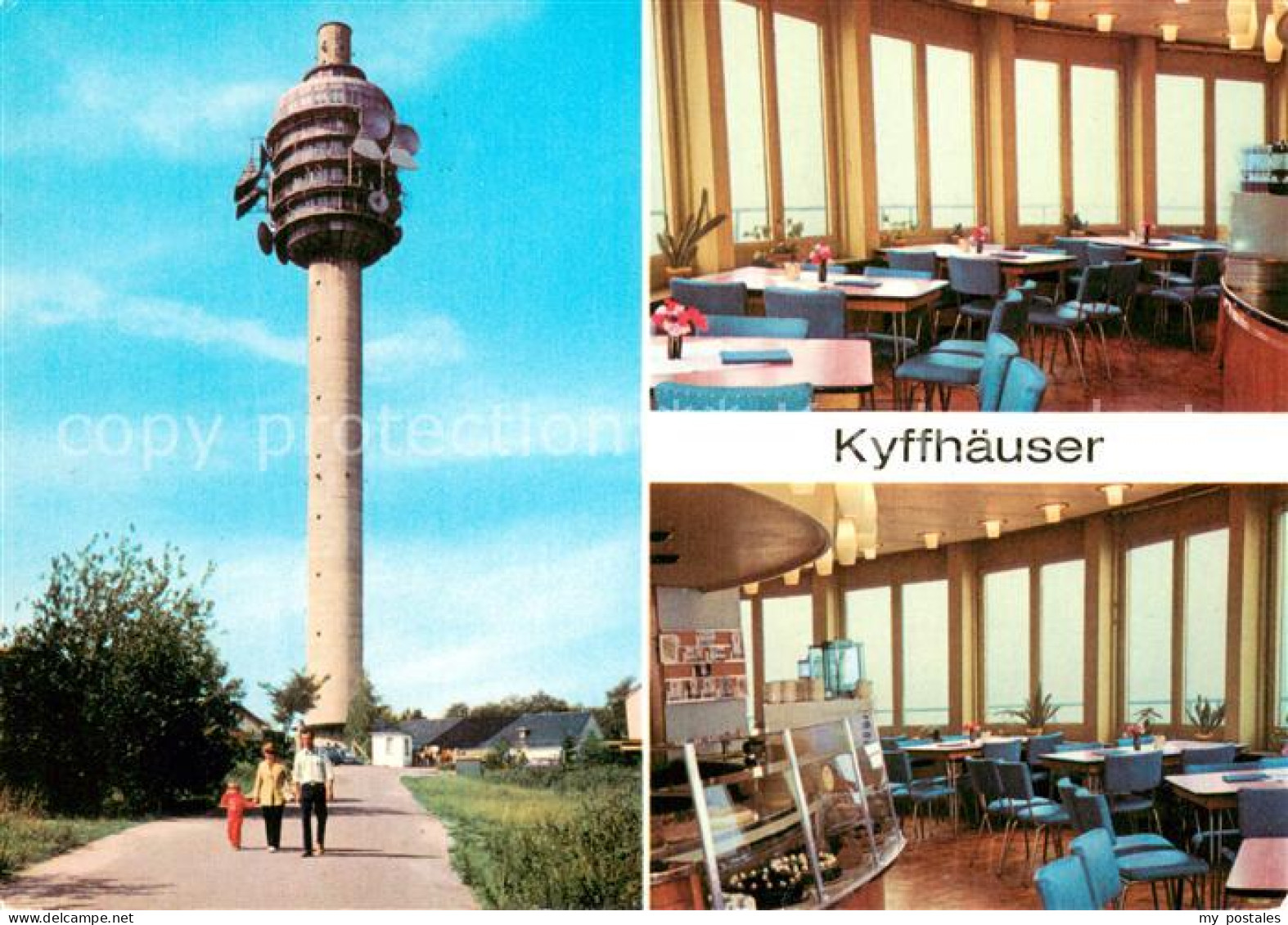 73661927 Kyffhaeuser Fernsehturm Auf Dem Kulpenberg Restaurant Kyffhaeuser - Bad Frankenhausen