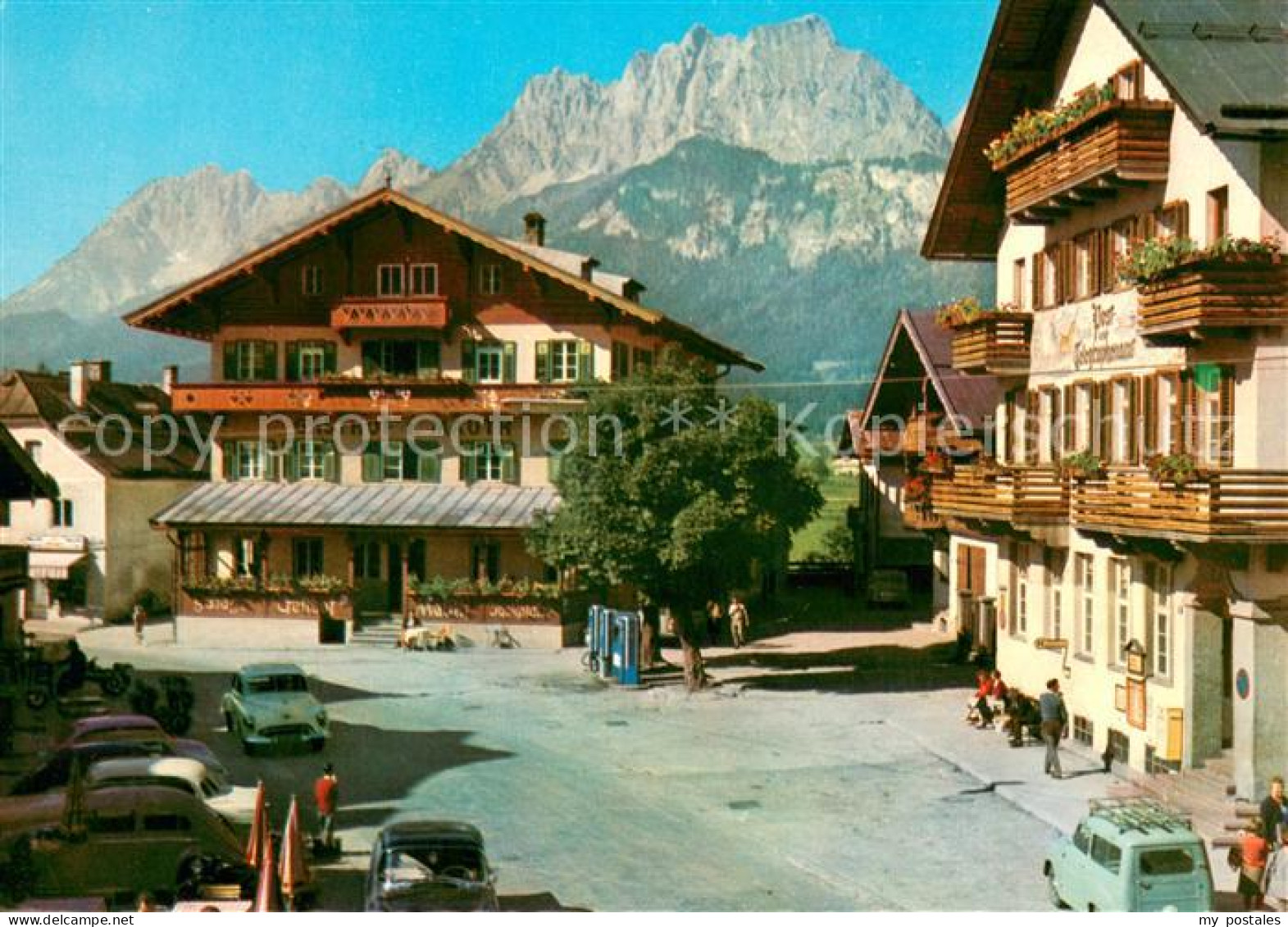 73661910 St Johann Tirol Gasthof Hotel Mit Wildem Kaiser Kaisergebirge St Johann - Altri & Non Classificati