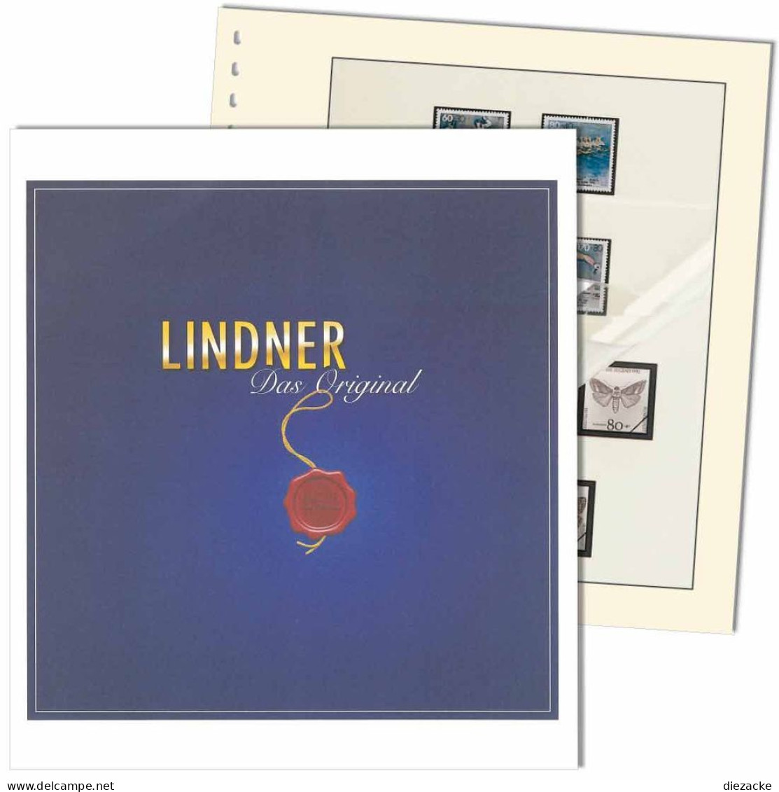 Lindner-T Frankreich Kleinbogen 2012-2013 Vordrucke 132-12K Neuware ( - Pre-printed Pages
